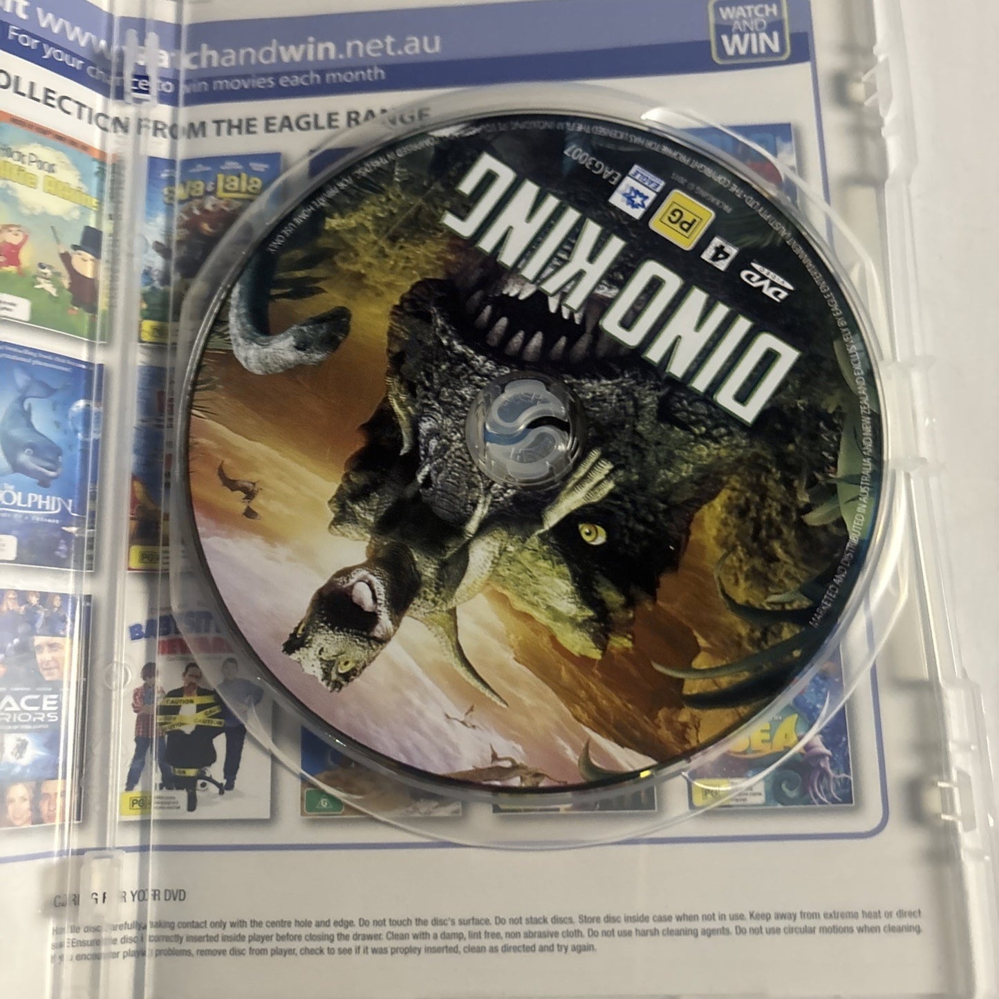 Dino King (DVD, 2012) Sin Yong-Woo, Lee Hyung Suk, Goo Ja-Hyeong Region 4