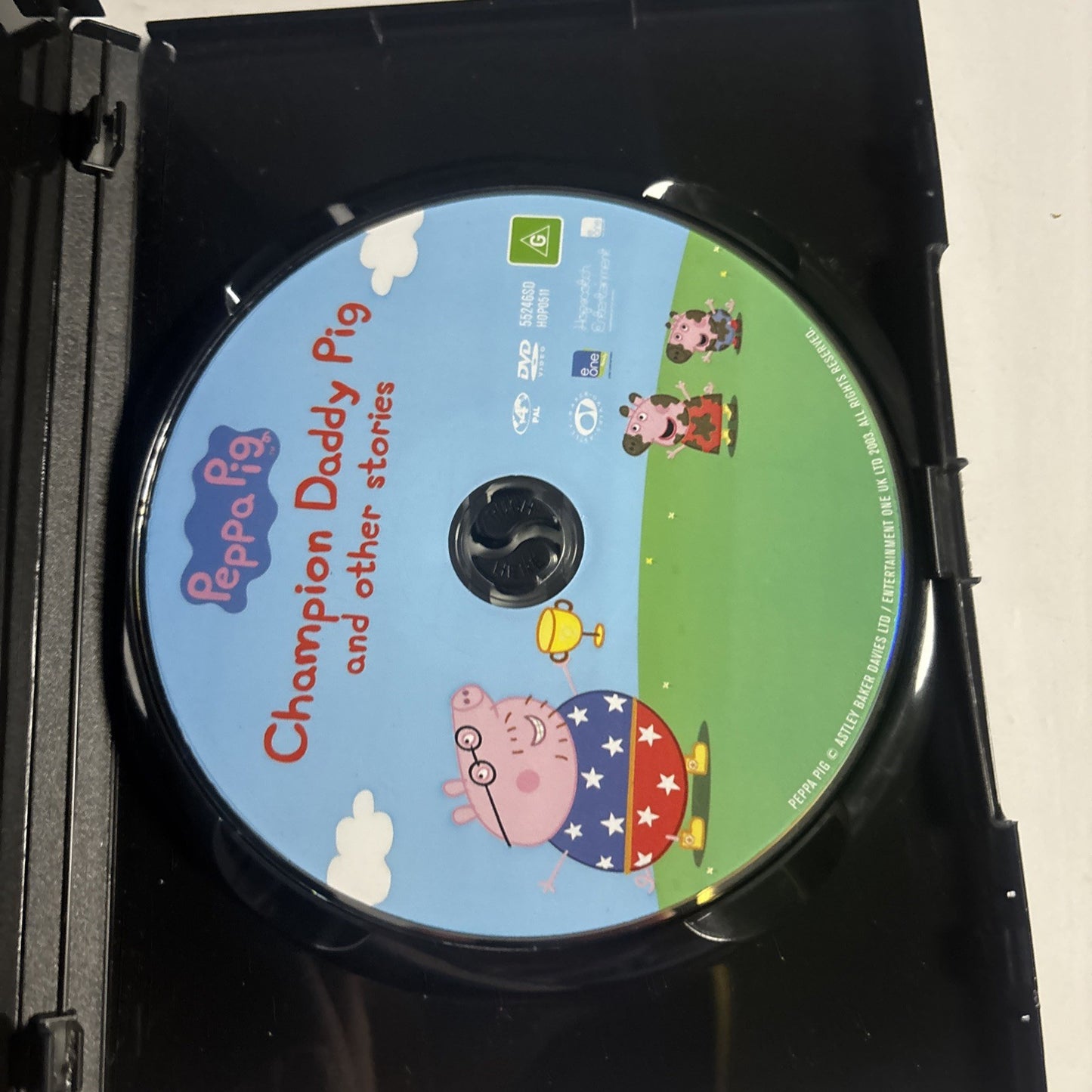 Peppa Pig - Champion Daddy Pig (DVD, 2011) Region 4