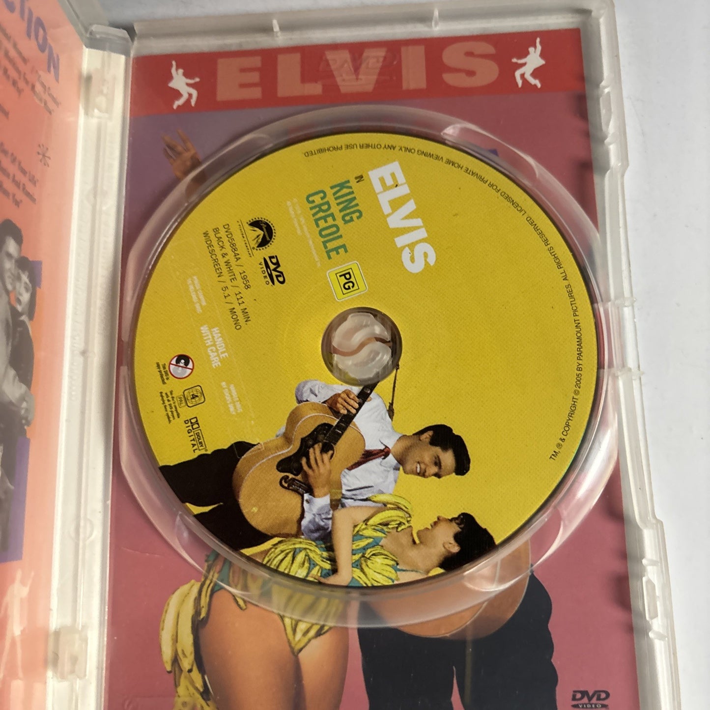 King Creole (DVD, 1958) Elvis Presley Region 4