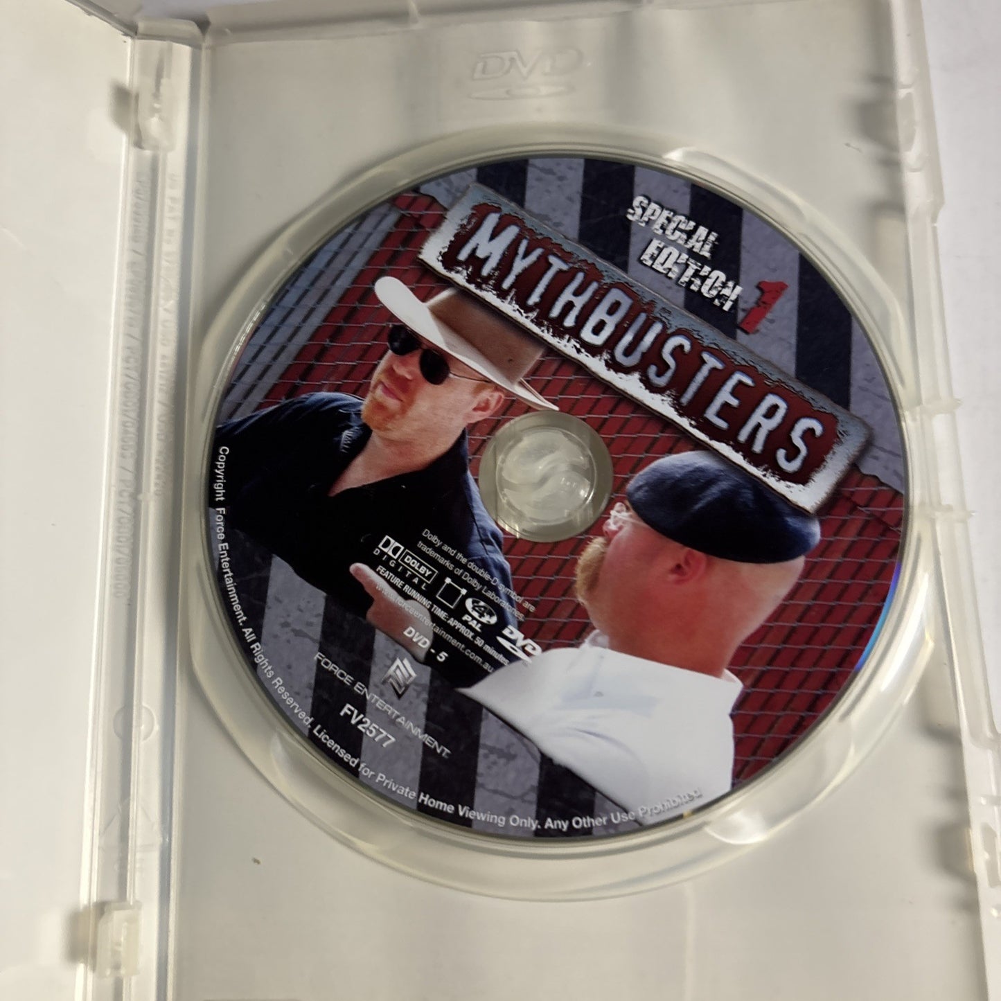 MythBusters - Special Edition 1 (DVD, 2003) Region 4