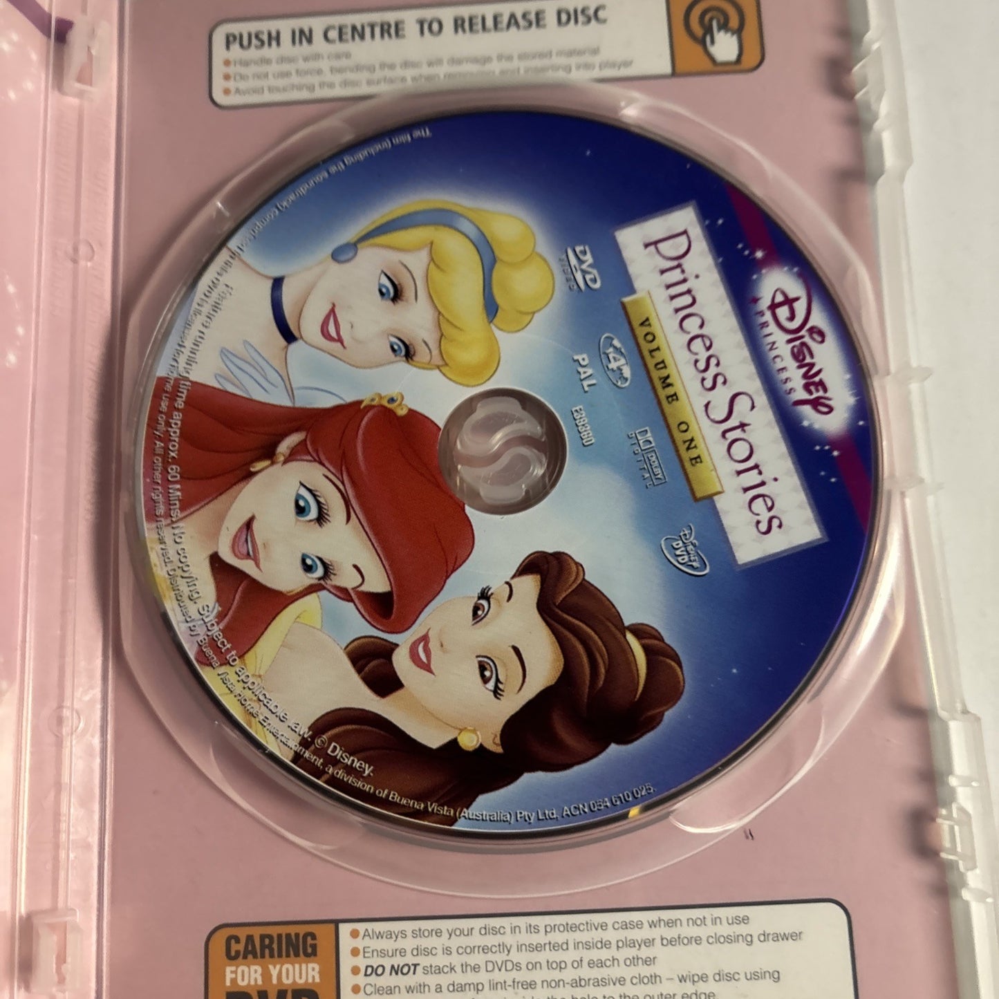 Princess Stories - A Gift from the Heart : Vol 1 (DVD, 2005) Region 4