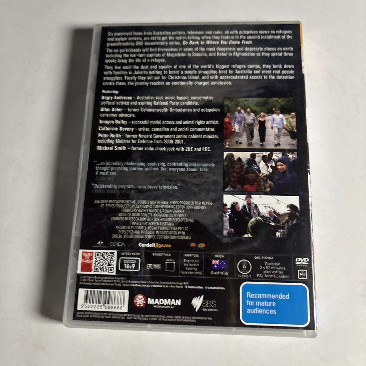 Go Back to Where You Came from : Series 2 (DVD, 2012) Region 4 NEW