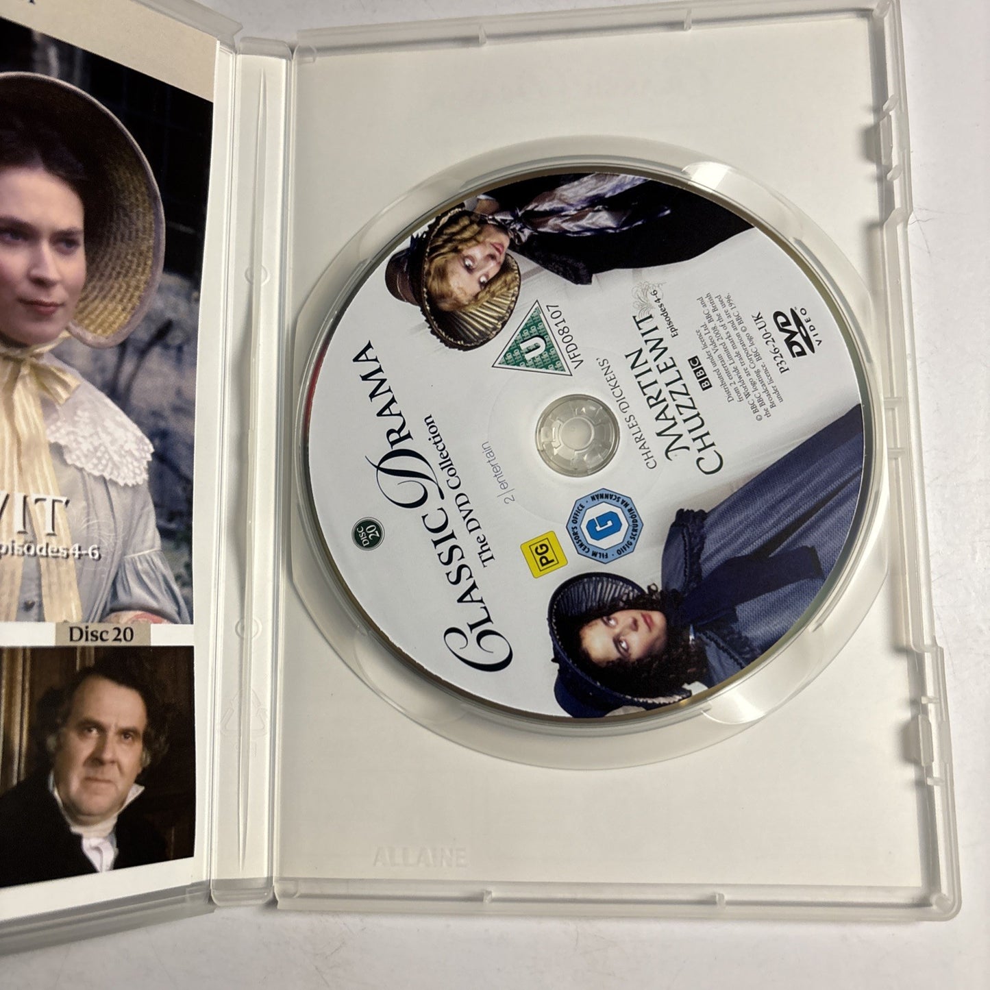 Charles Dickens Martin Chuzzlewit BBC Mini TV Series (DVD, 2007) Region 4 &2
