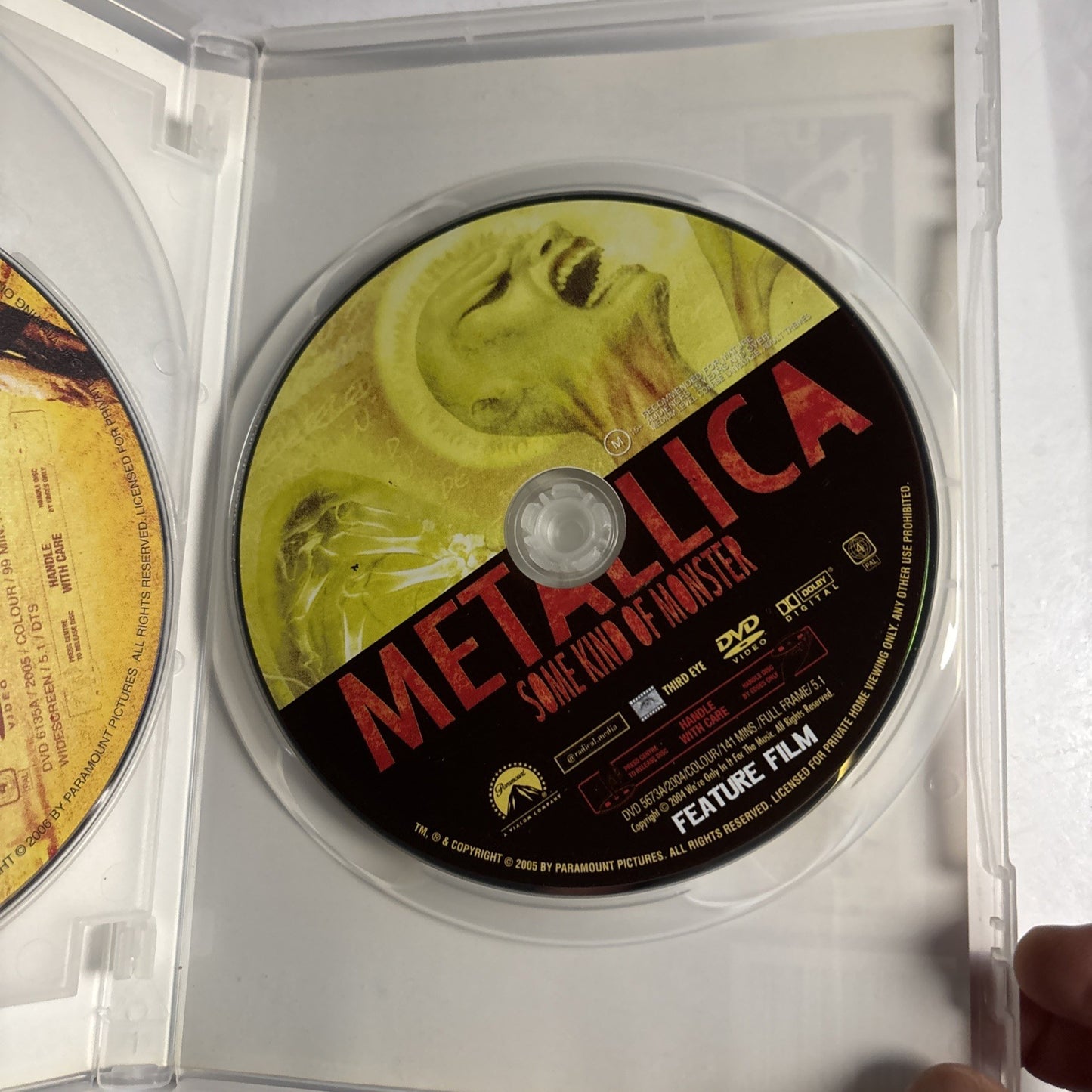 Neil Young Heart Of Gold / Metallica Some Kind Of Monster / U2 - Rattle Hum DVD