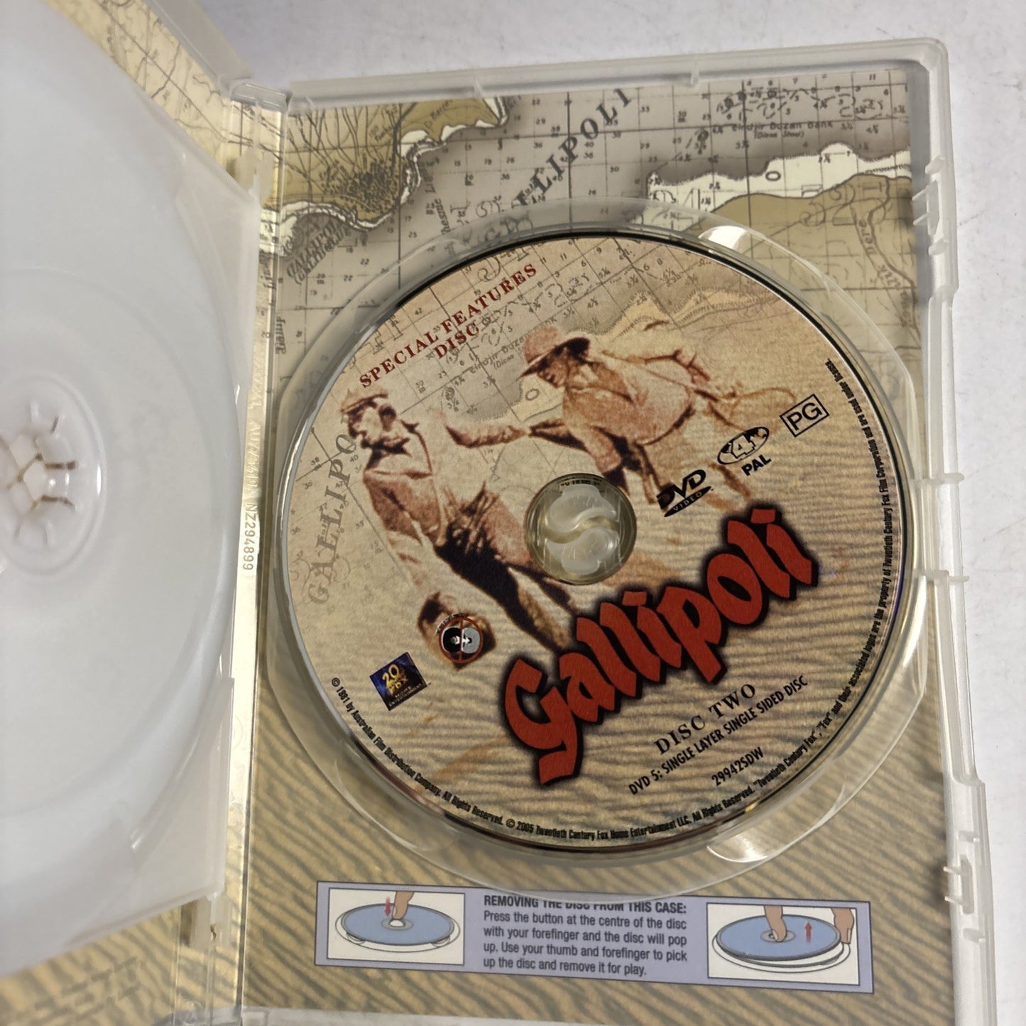 Gallipoli (Special Edition, DVD, 1981) Mel Gibson Region 4