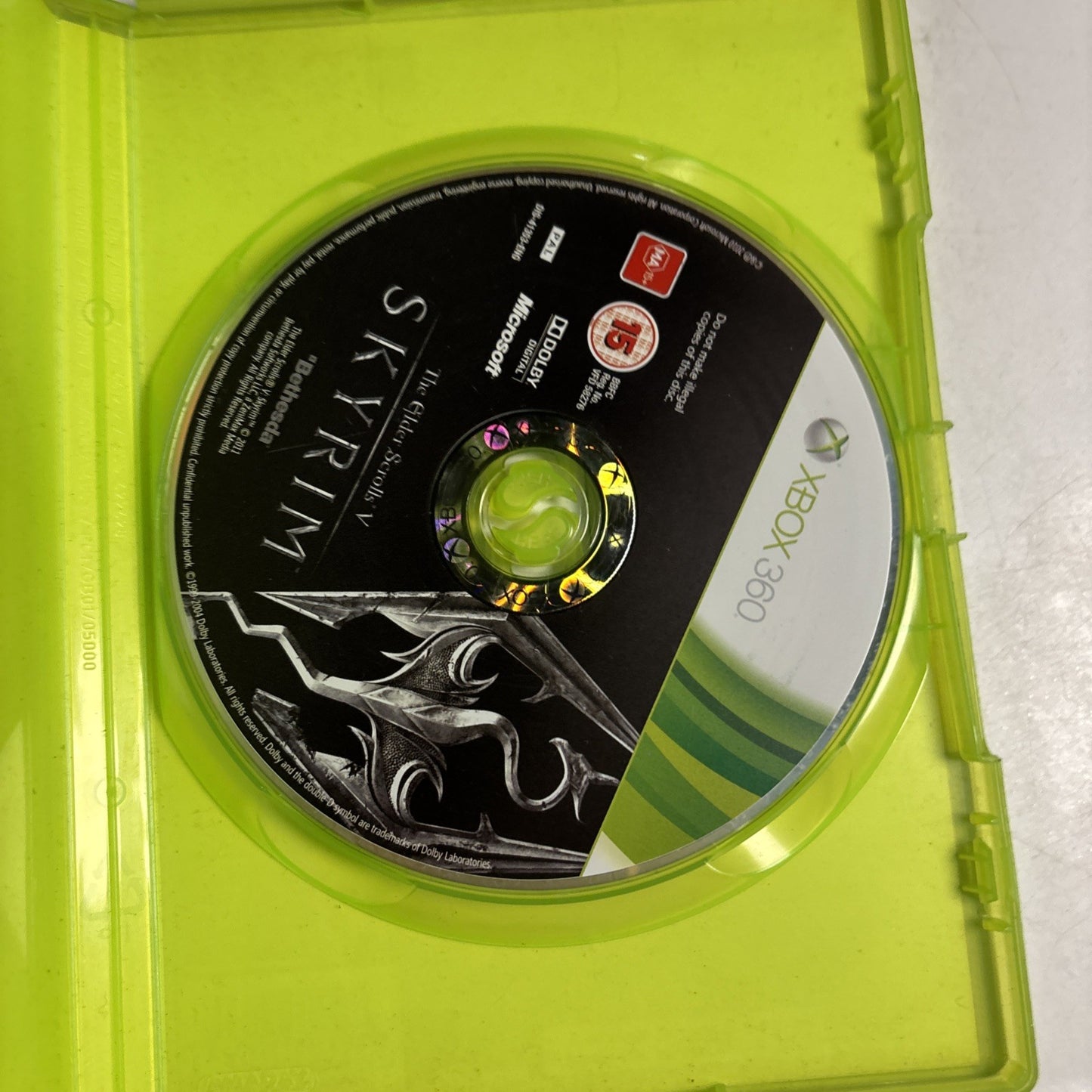 The Elder Scrolls V Skyrim Xbox 360 PAL