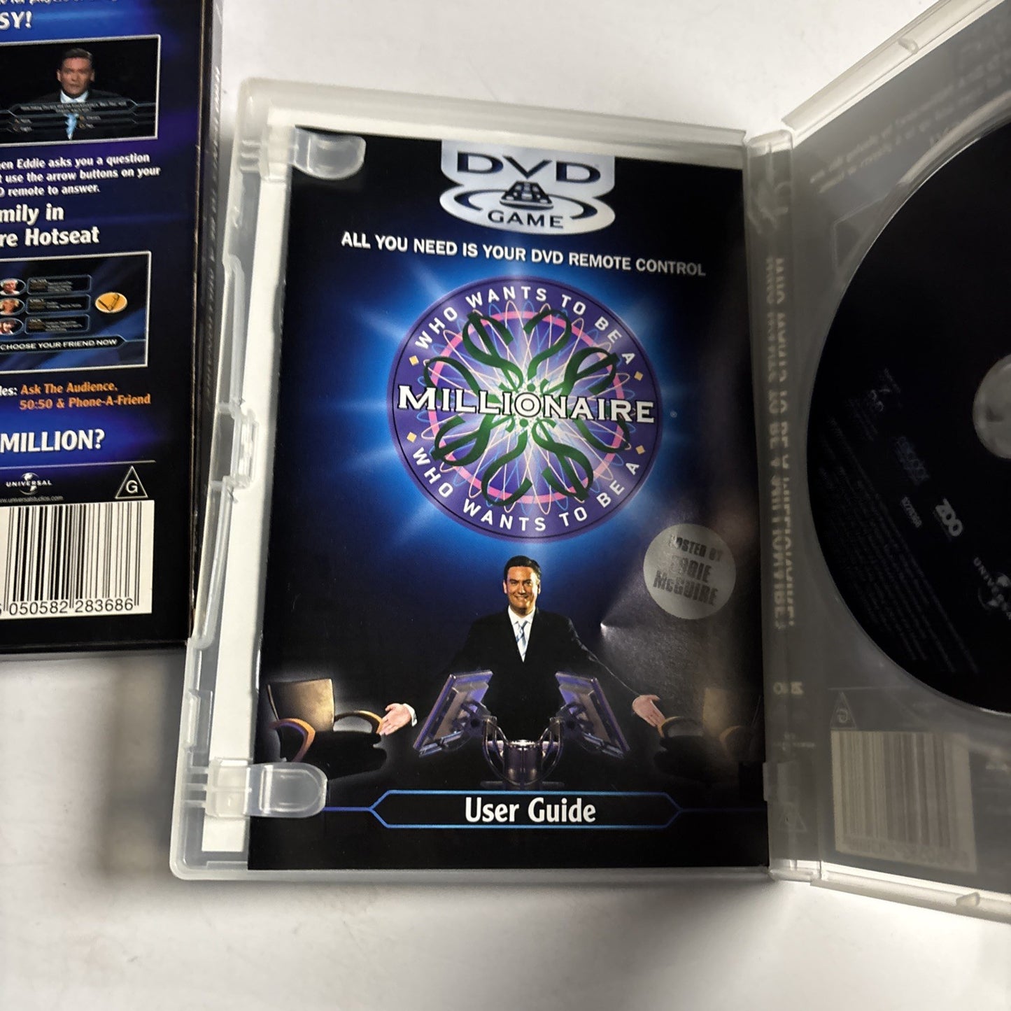 Who Wants to be a Millionaire (DVD, 1999) Eddie McGuire Region 4