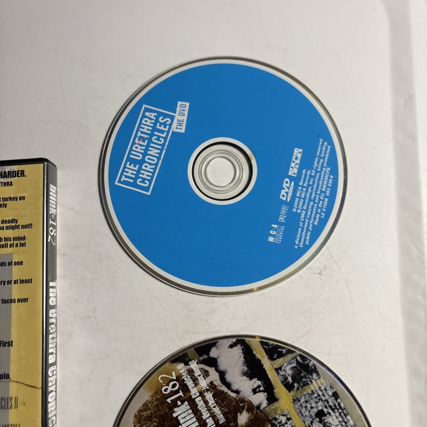 Blink 182 - Urethra Chronicles, Vol. 1 & 2 (DVD, 2002) All Regions