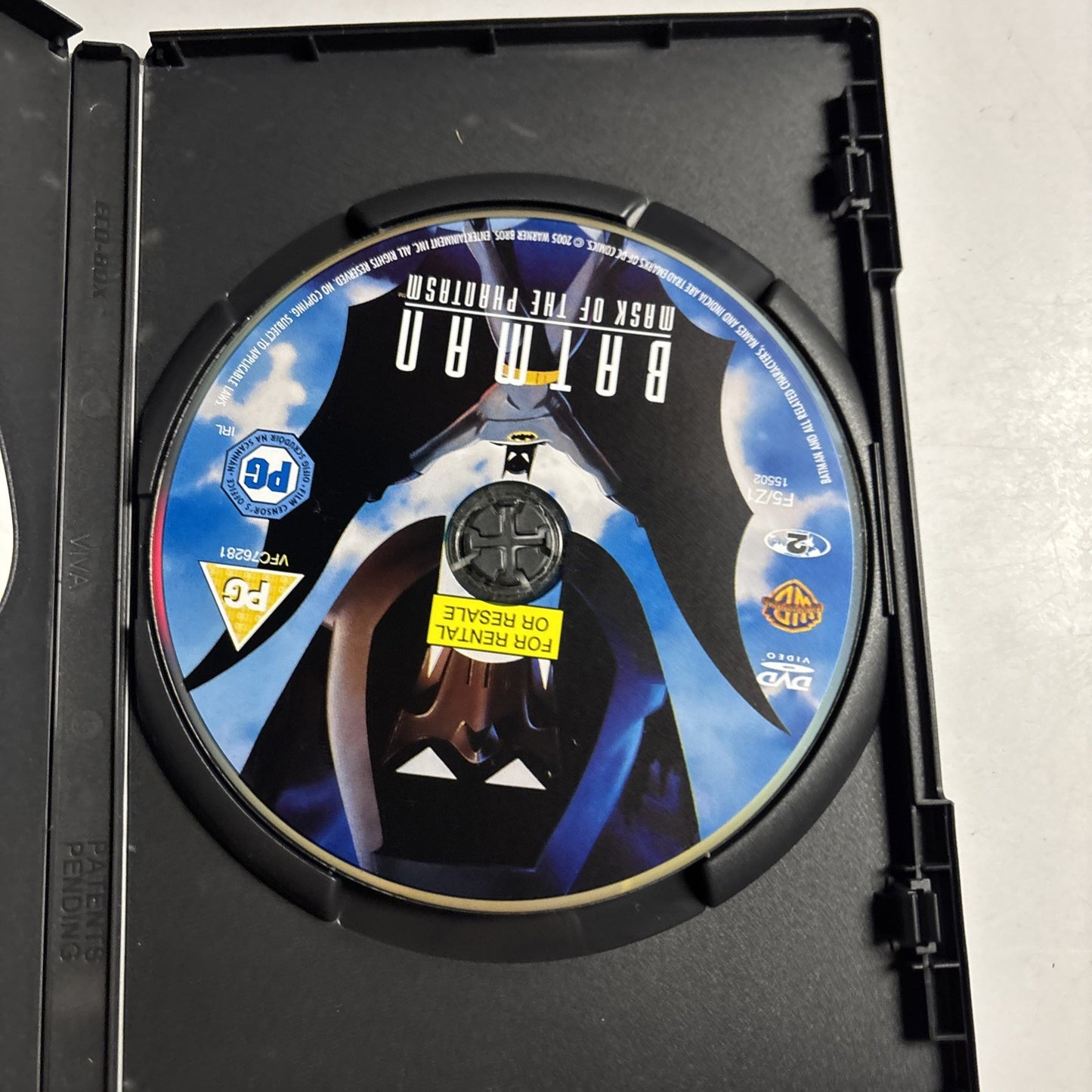 Batman - Mask Of The Phantasm (DVD, 1993) Region 2