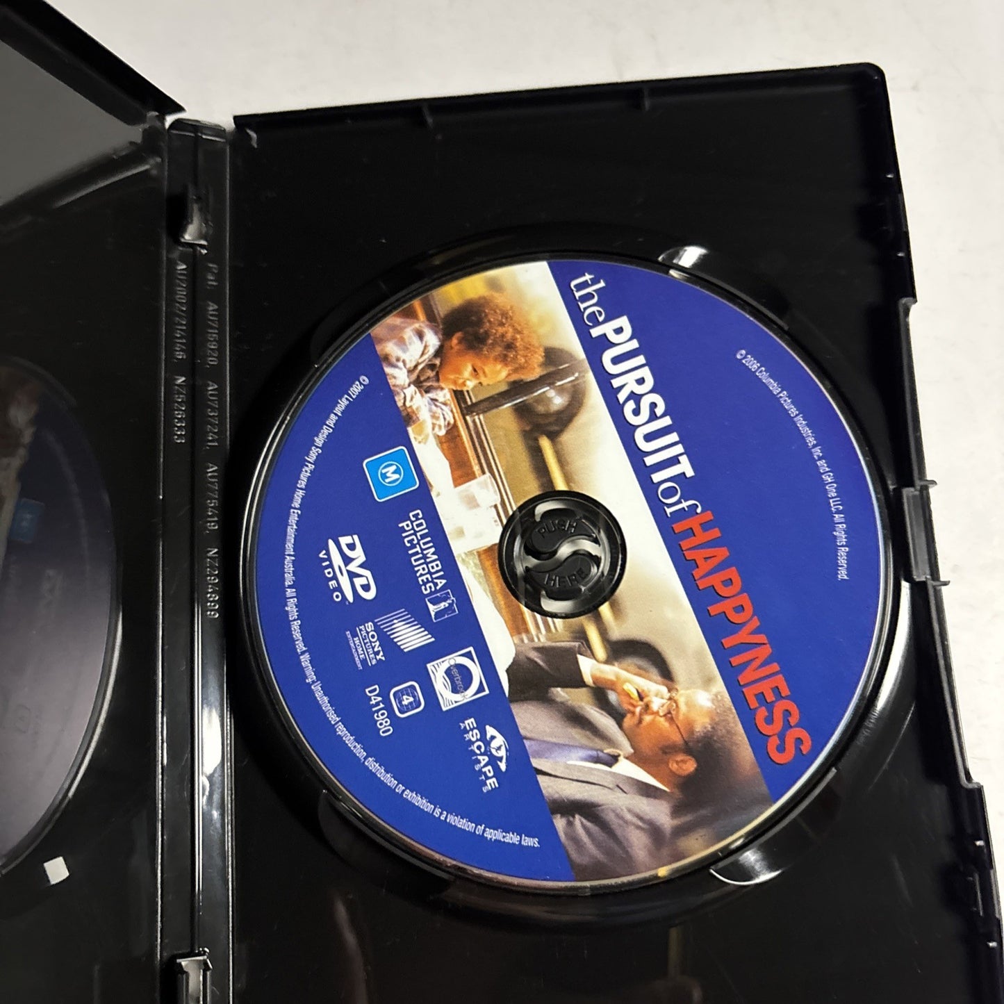 The Pursuit of Happyness (DVD, 2006) Will Smith Region 4