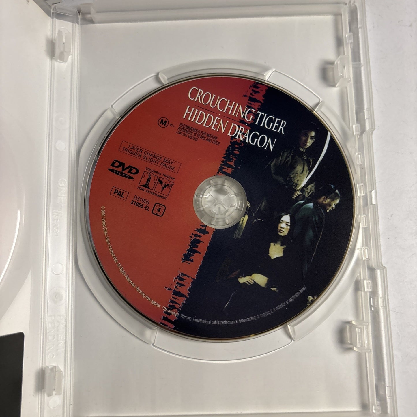 Crouching Tiger Hidden Dragon (DVD, 2000) Chow Yun-Fat, Michelle Yeoh Region 4