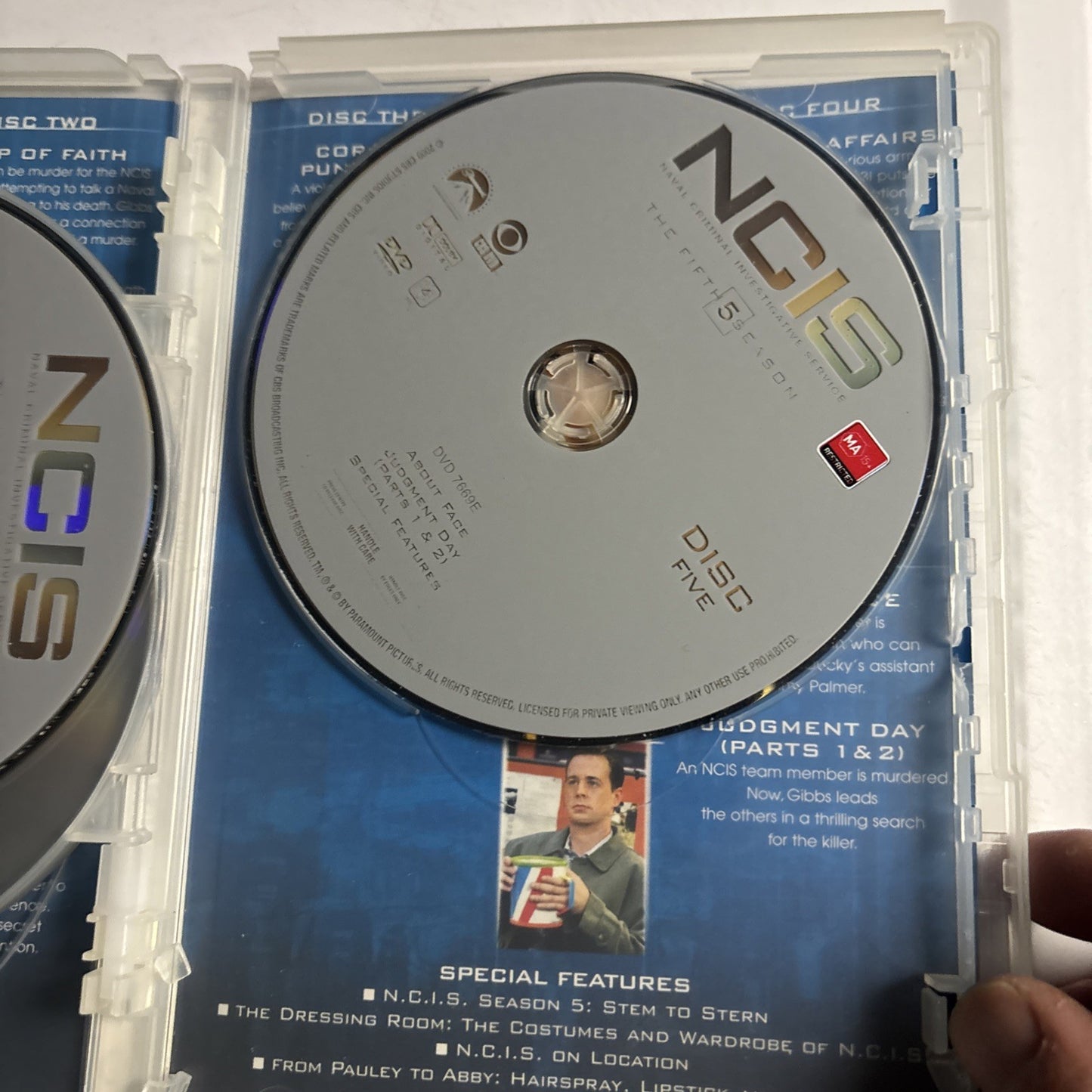 Ncis : Season 5 (DVD, 2007, 5-Disc) Region 4