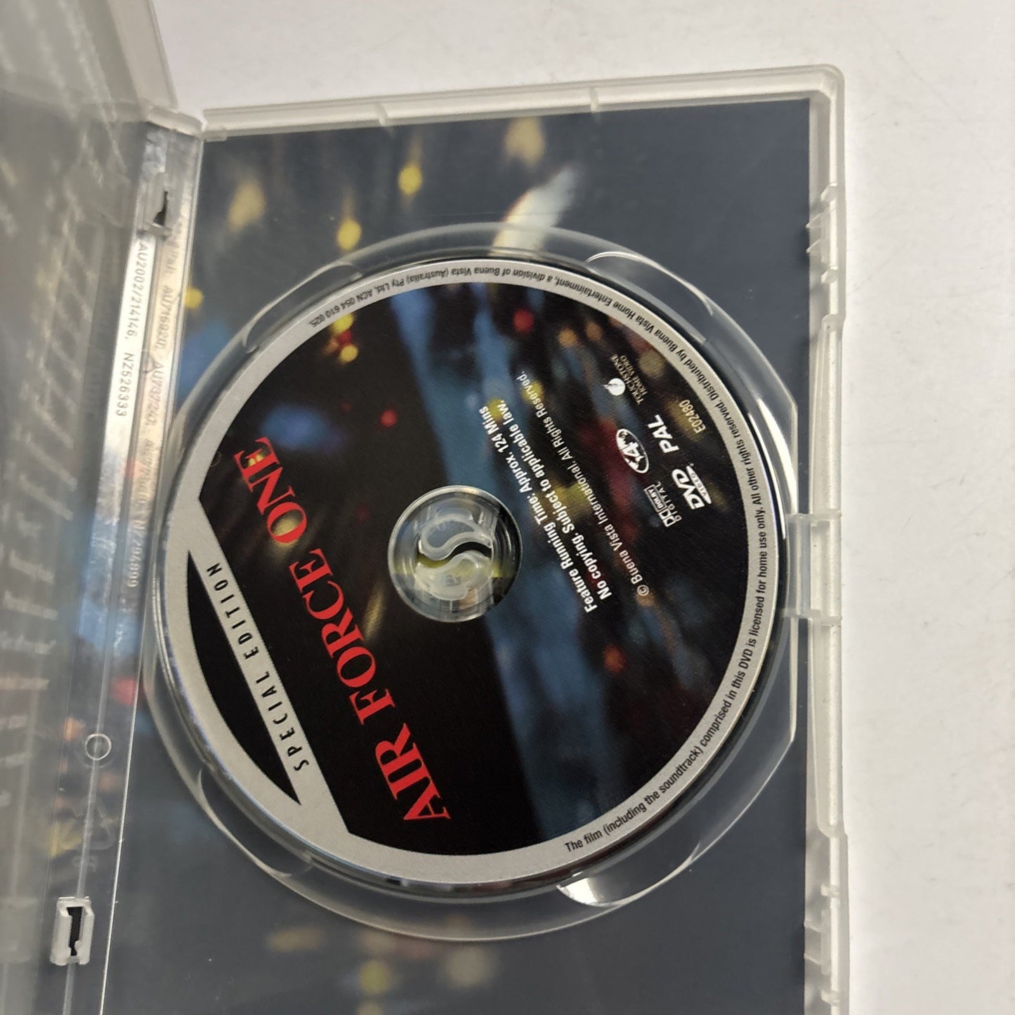 Air Force One (Special Edition, DVD, 1997) Harrison Ford Region 4