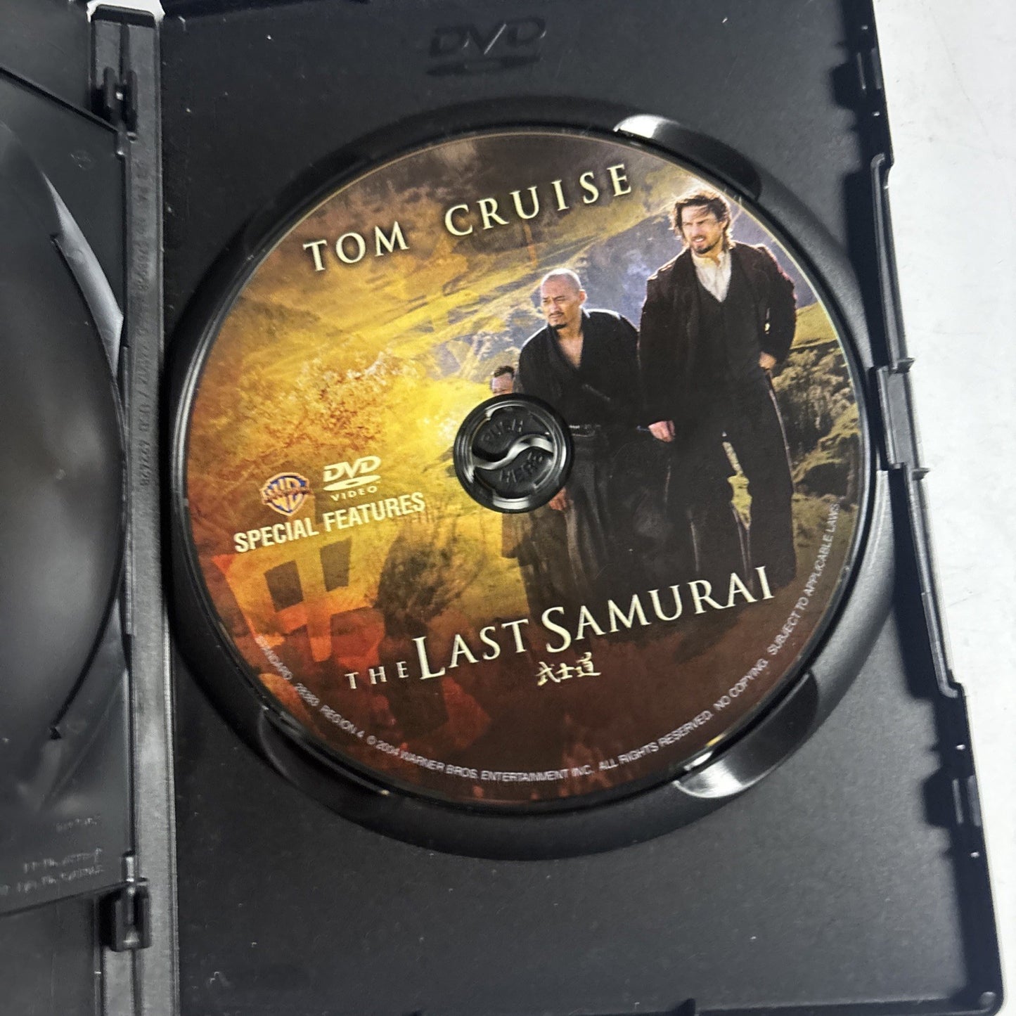 The Last Samurai (DVD, 2004) Tom Cruise Region 4