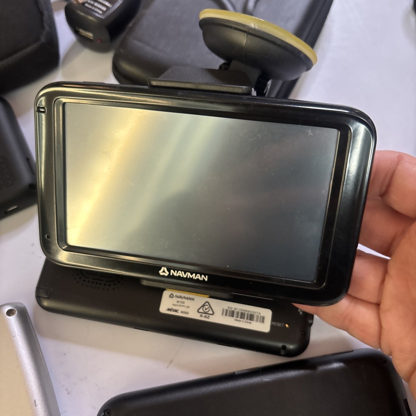 6x GPS: 4x Navman 2x Garmin *For Parts Or Repair Untested*