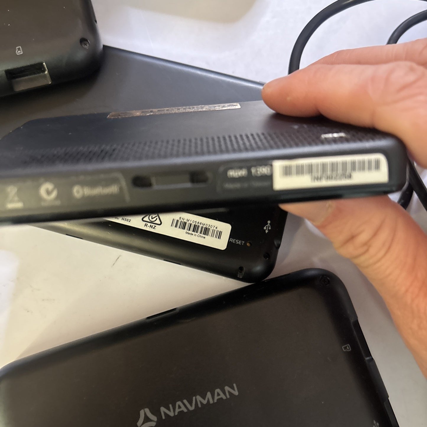 6x GPS: 4x Navman 2x Garmin *For Parts Or Repair Untested*