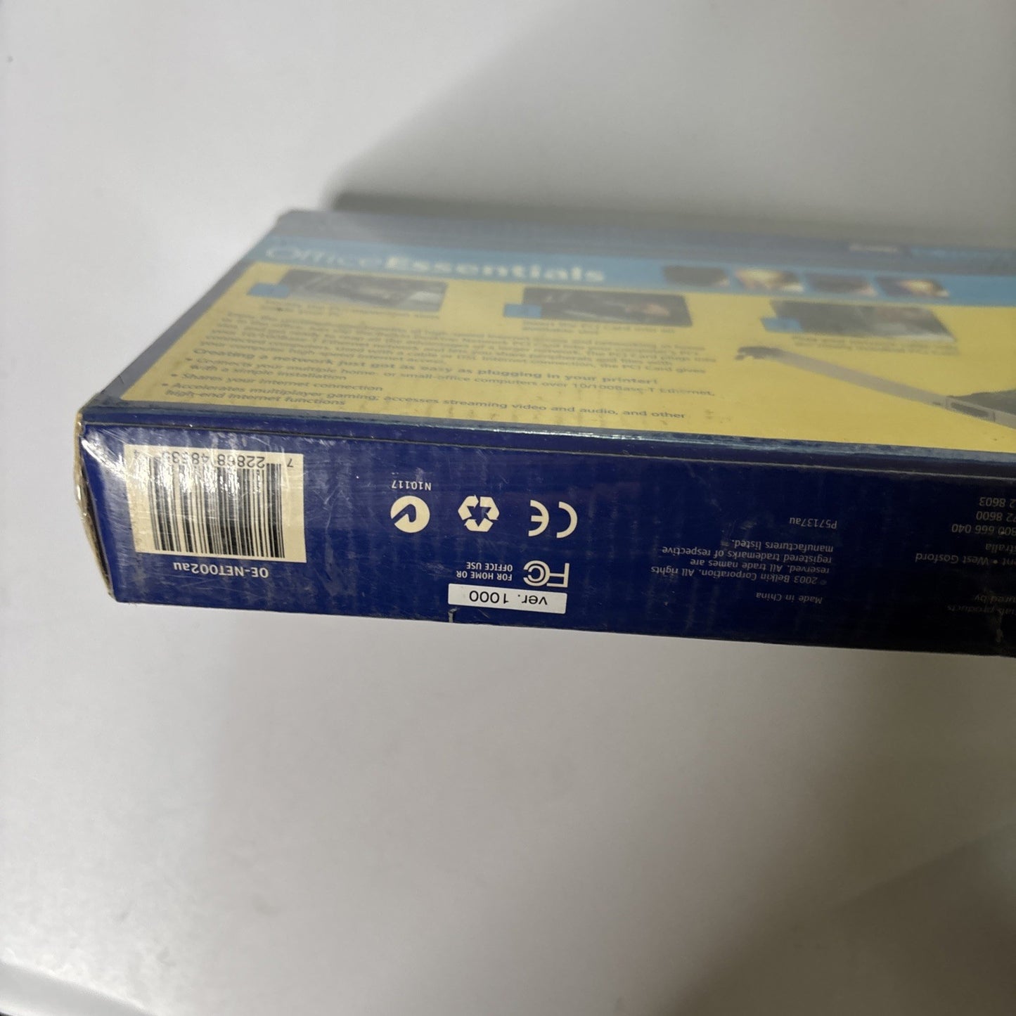 Office Essentials Desktop Network PCI Card 10/100BT Ethernet 32bit PCI Card
