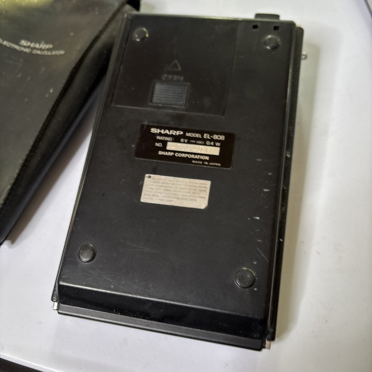 Sharp EL-808 Vintage Calculator