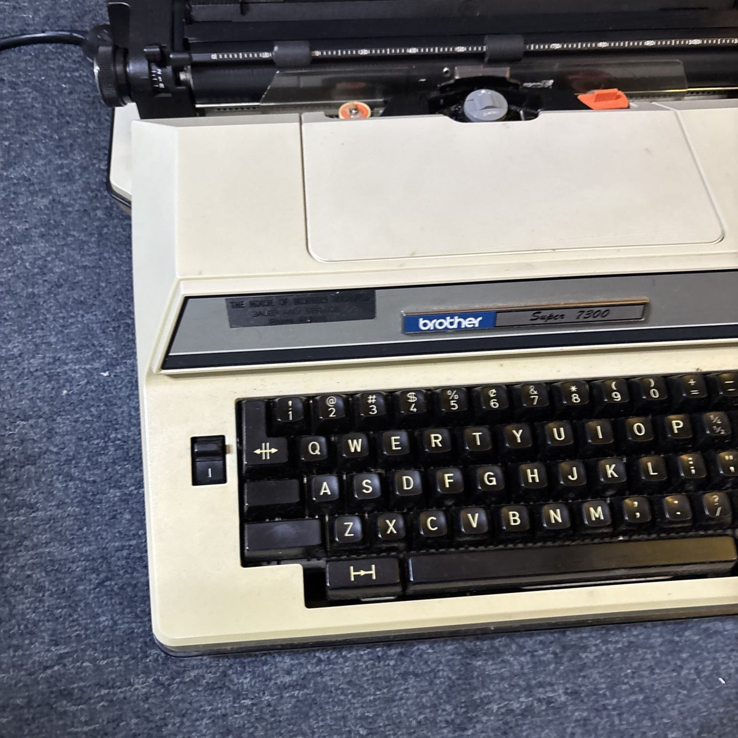 Brother Super 7300 Electric Typewriter