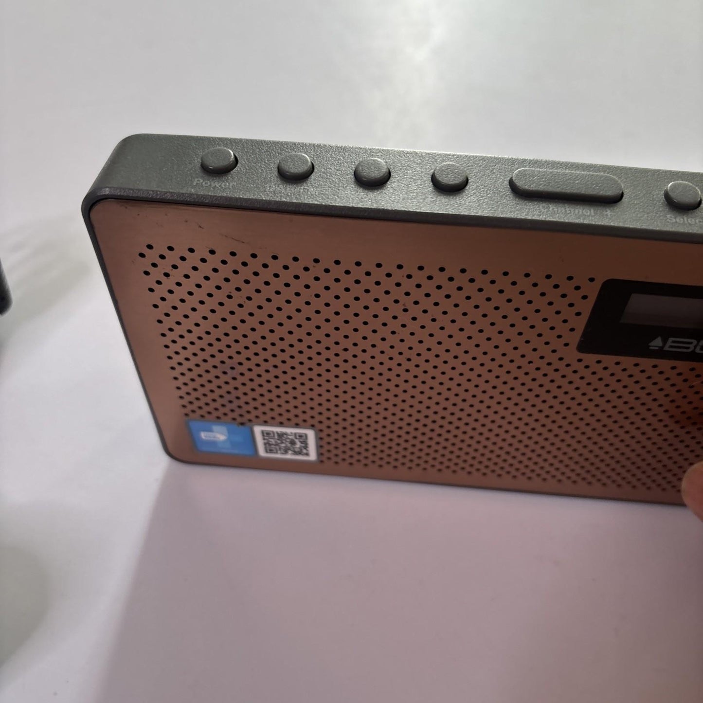 Bush DAB+ Portable Digital Radio FM With Power Supply BR25COP