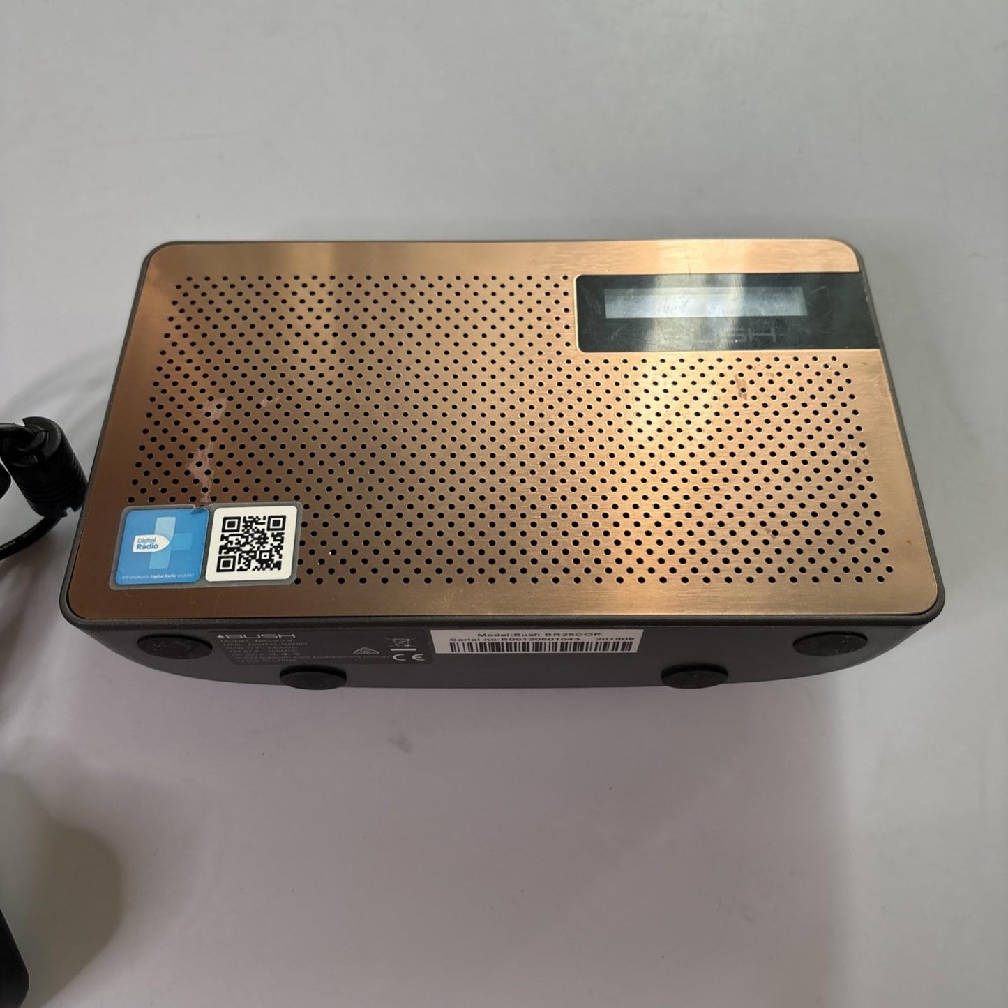 Bush DAB+ Portable Digital Radio FM With Power Supply BR25COP