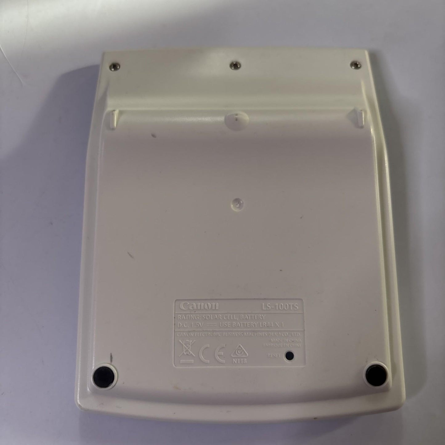 Canon Tax & Business Calculator LS-100TS 10 Digit Solar Battery