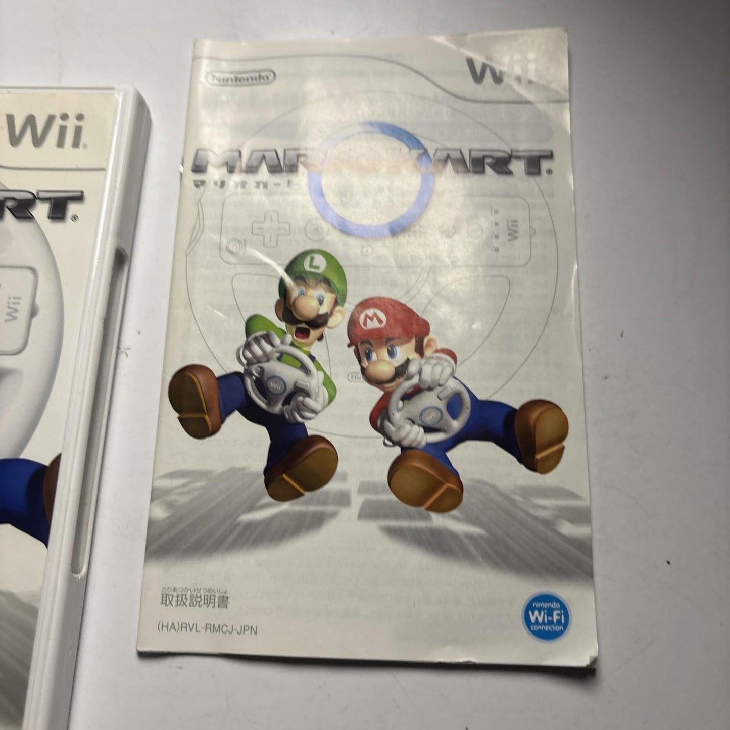 Mario Kart Wii Nintendo Wii NTSC-J JAPAN 2008 Racing Game