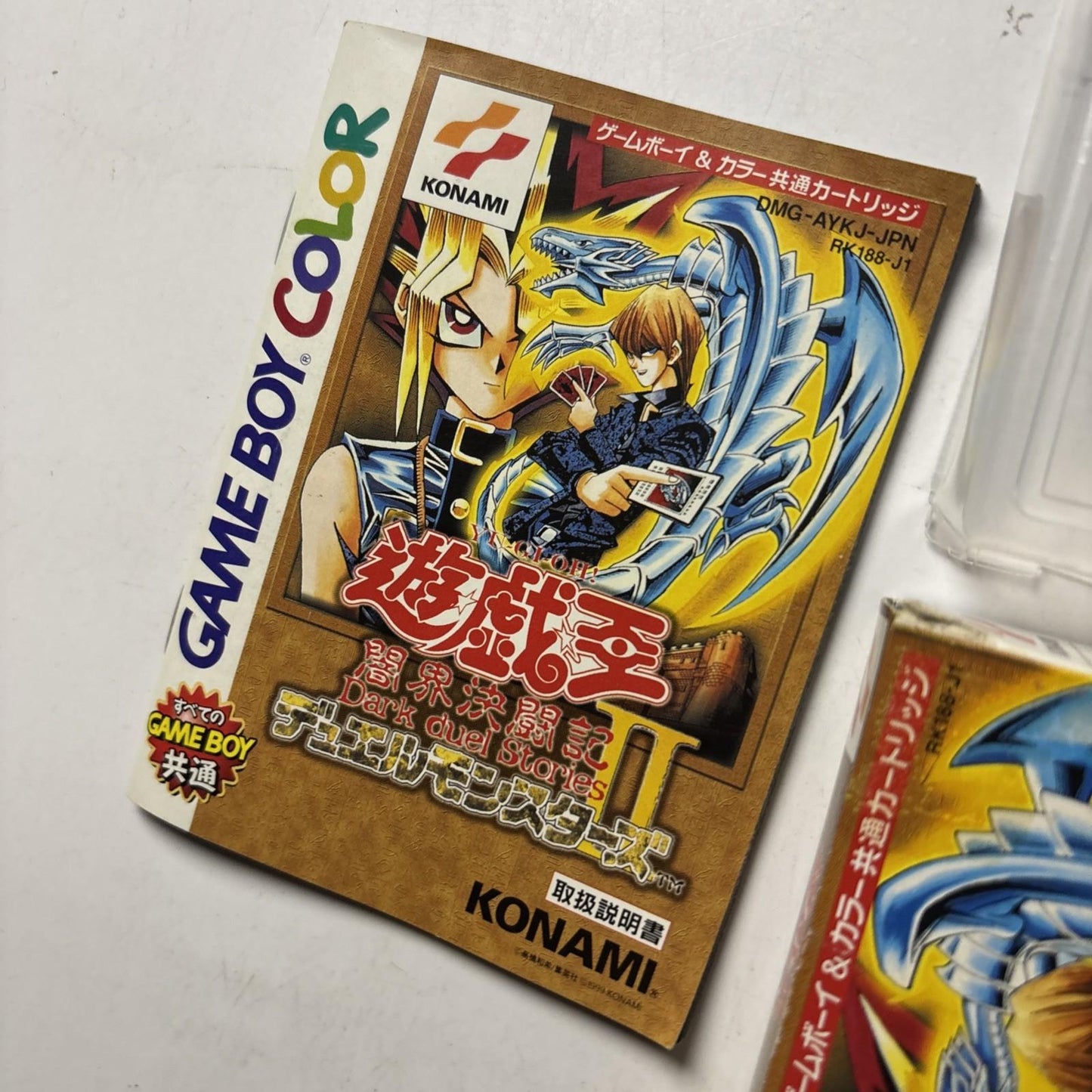 Yu-Gi-Oh Dark Duel Stories II GBC Nintendo Gameboy Color JAPAN Game Complete