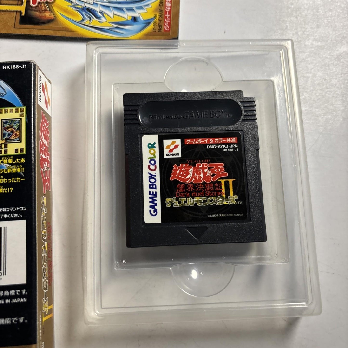 Yu-Gi-Oh Dark Duel Stories II GBC Nintendo Gameboy Color JAPAN Game Complete