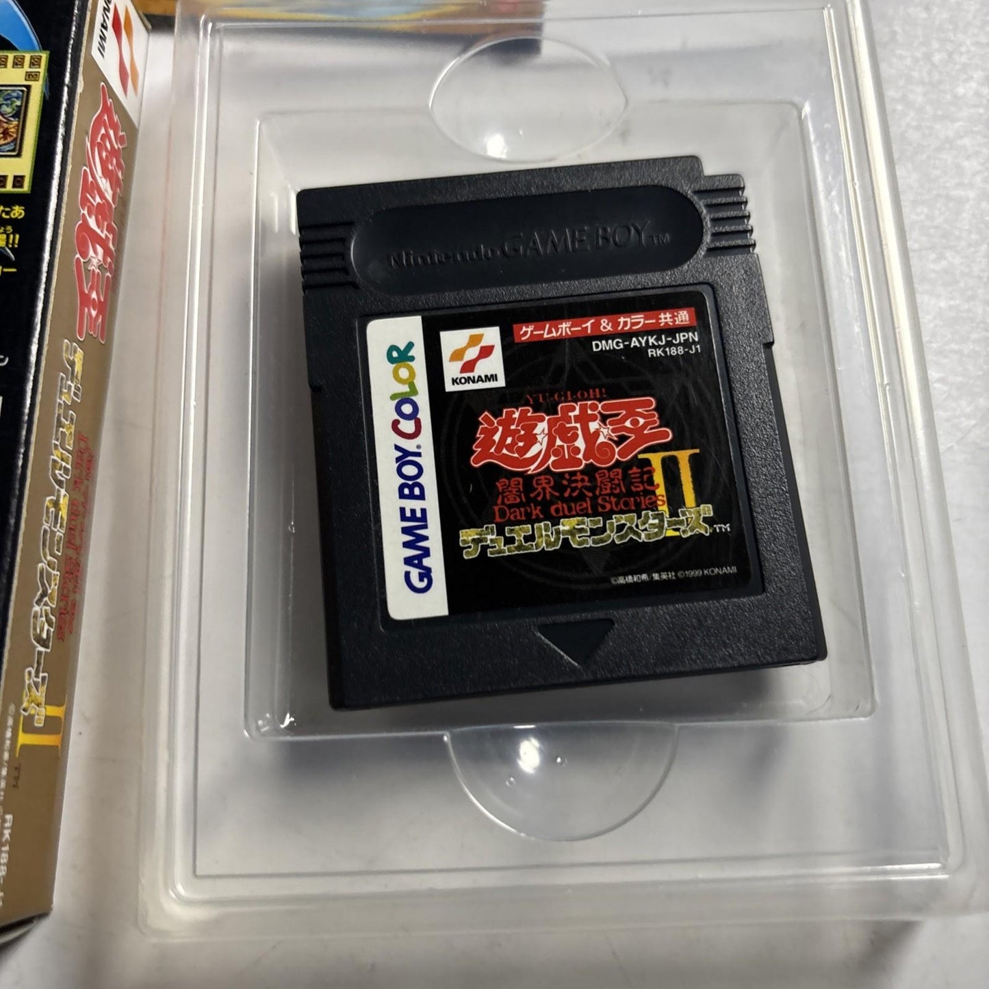 Yu-Gi-Oh Dark Duel Stories II GBC Nintendo Gameboy Color JAPAN Game Complete