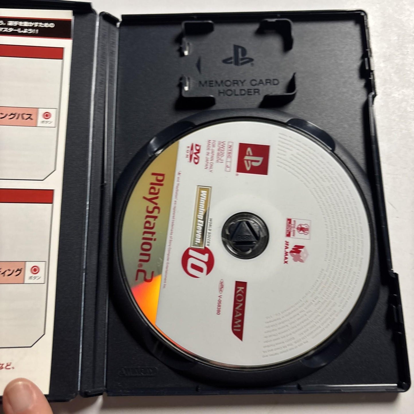 World Soccer Winning Eleven 10  PS2 Sony PlayStation NTSC-J JAPAN Game