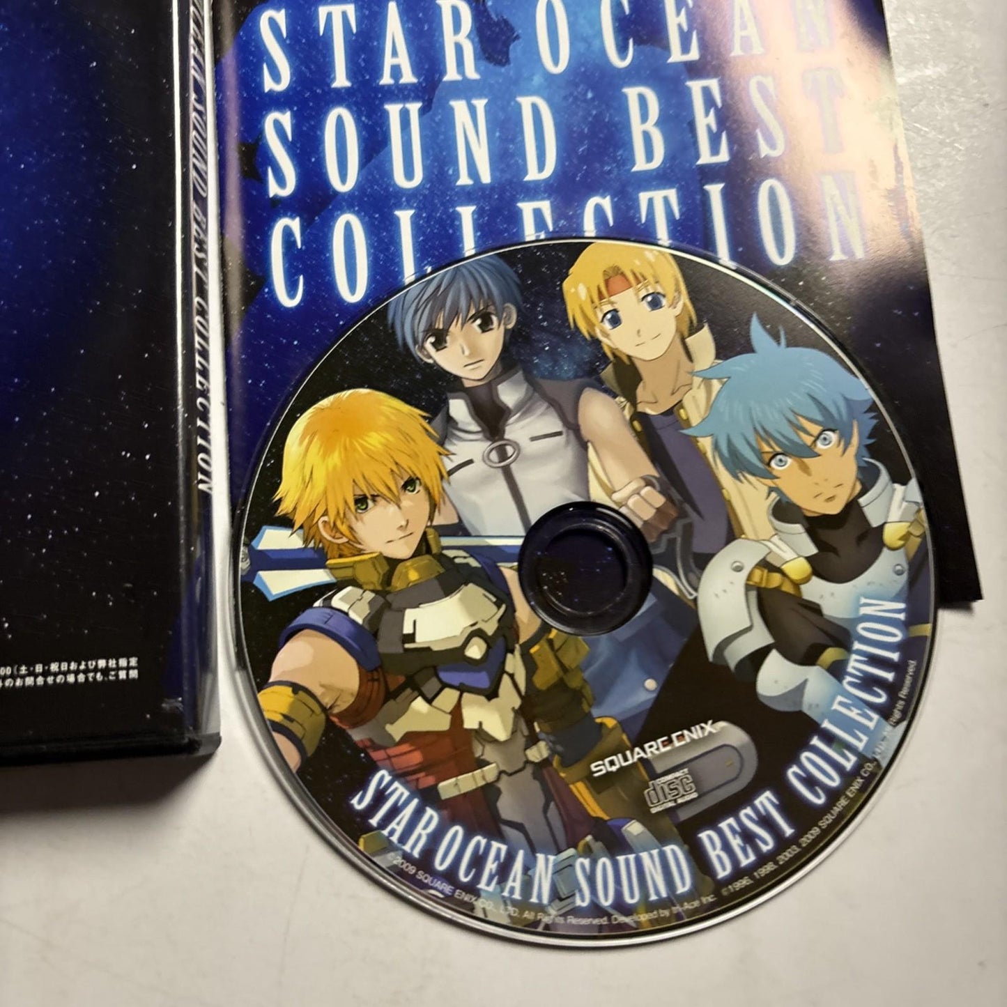 Star Ocean Sound Best Collection (CD, 2009) Japan Video Game Soundtrack