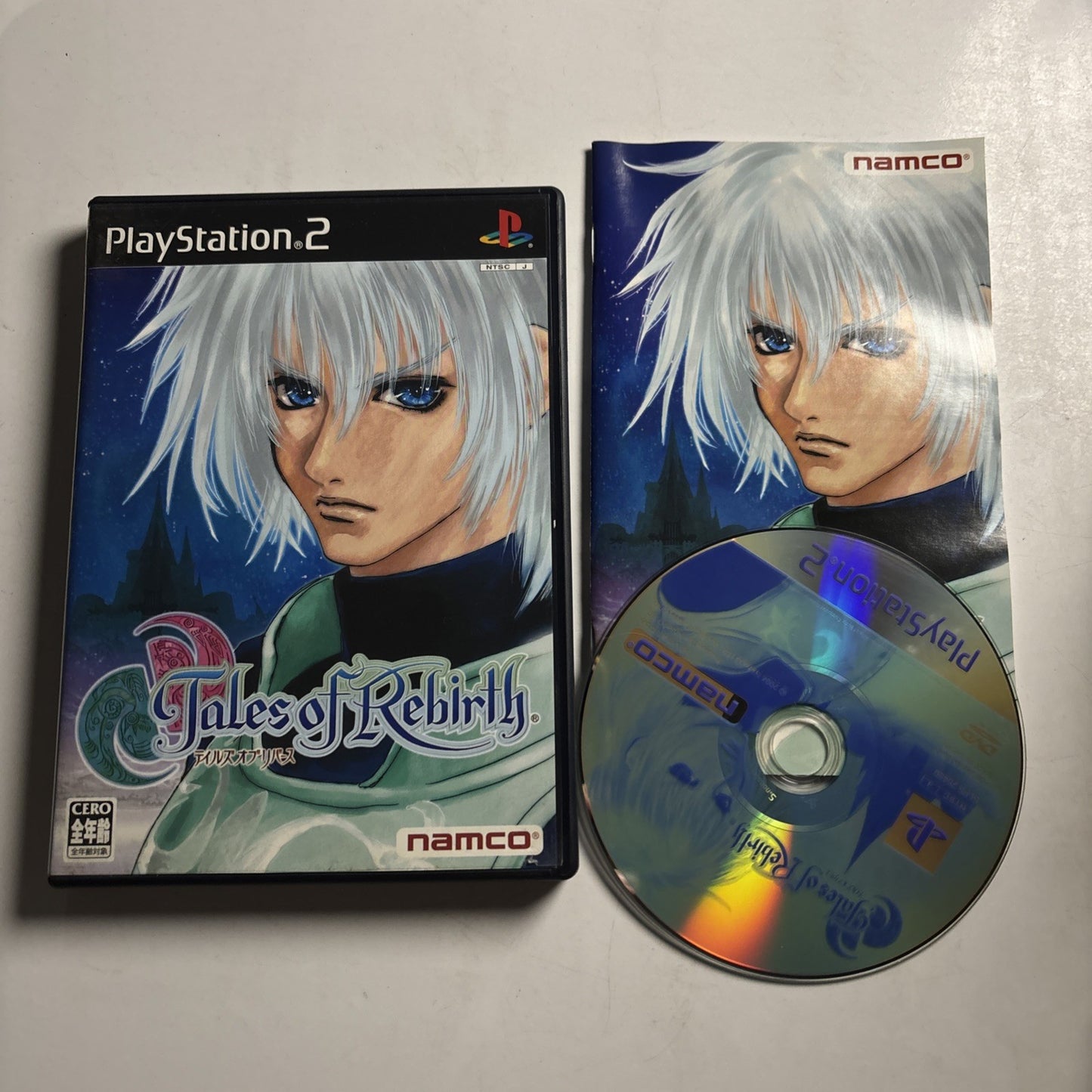 Tales Of Rebirth PS2 Sony PlayStation NTSC-J JAPAN RPG Game Complete