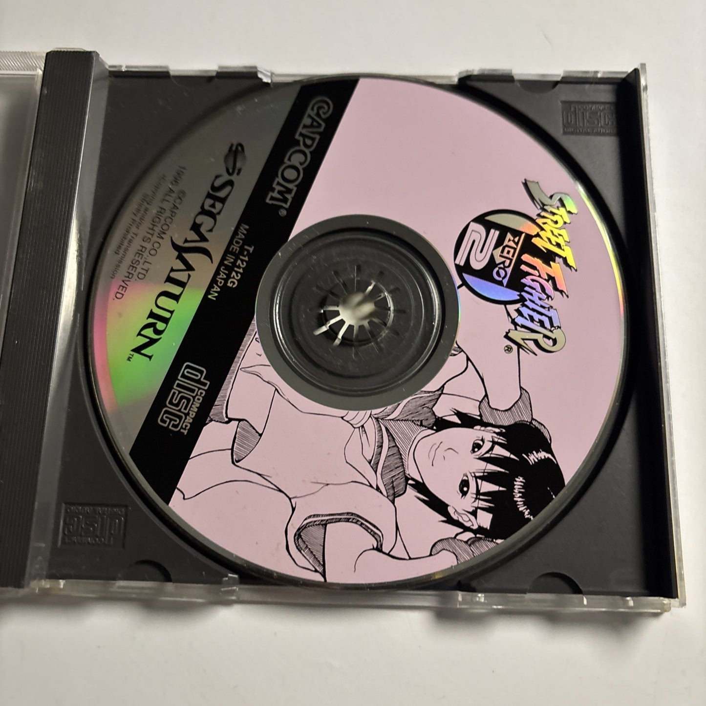Street Fighter Zero 2 SEGA Saturn SS NTSC-J JAPAN Game *Disc Only