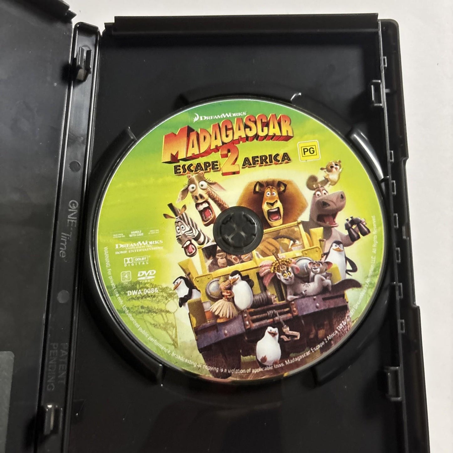 Madagascar: Escape 2 Africa (DVD, 2008) Dreamworks Animation Region 4