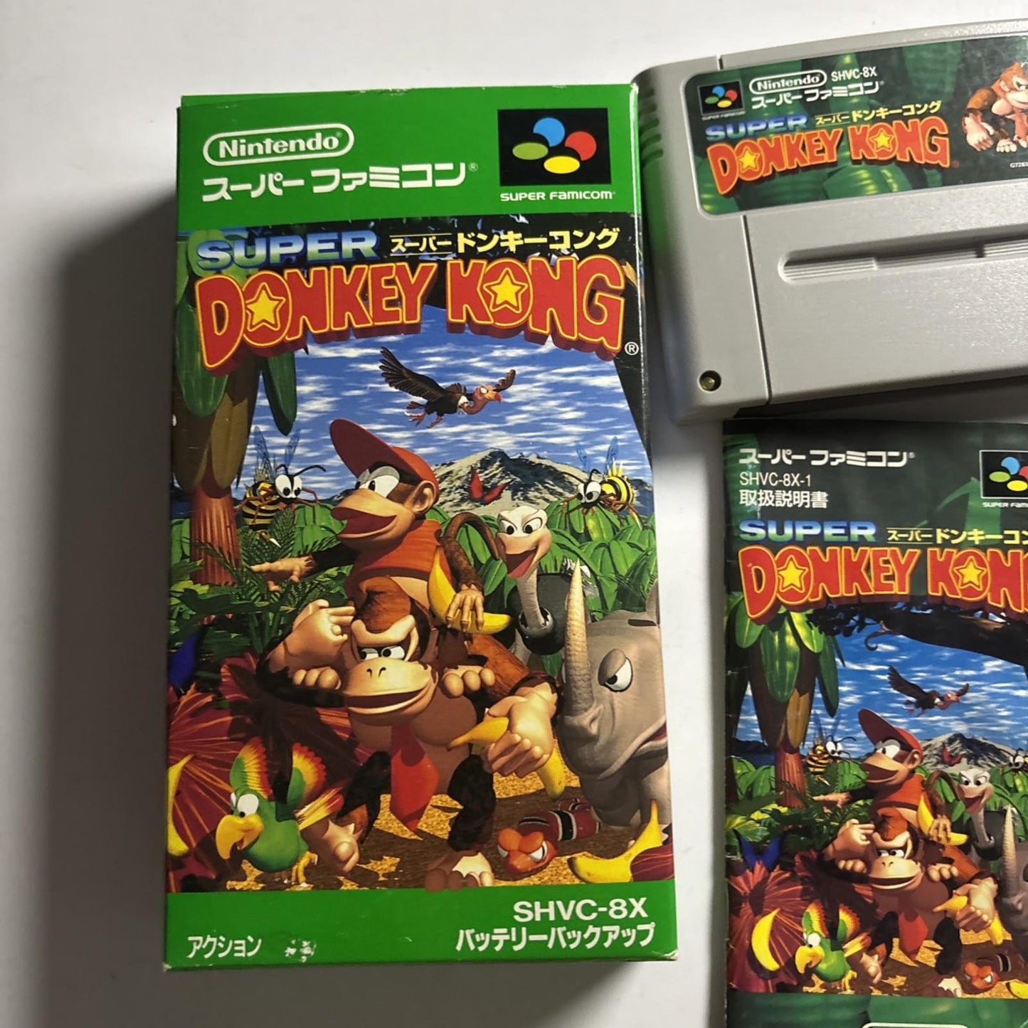 Super Donkey Kong 1994 Nintendo Super Famicom SNES NTSC-J JAPAN Complete
