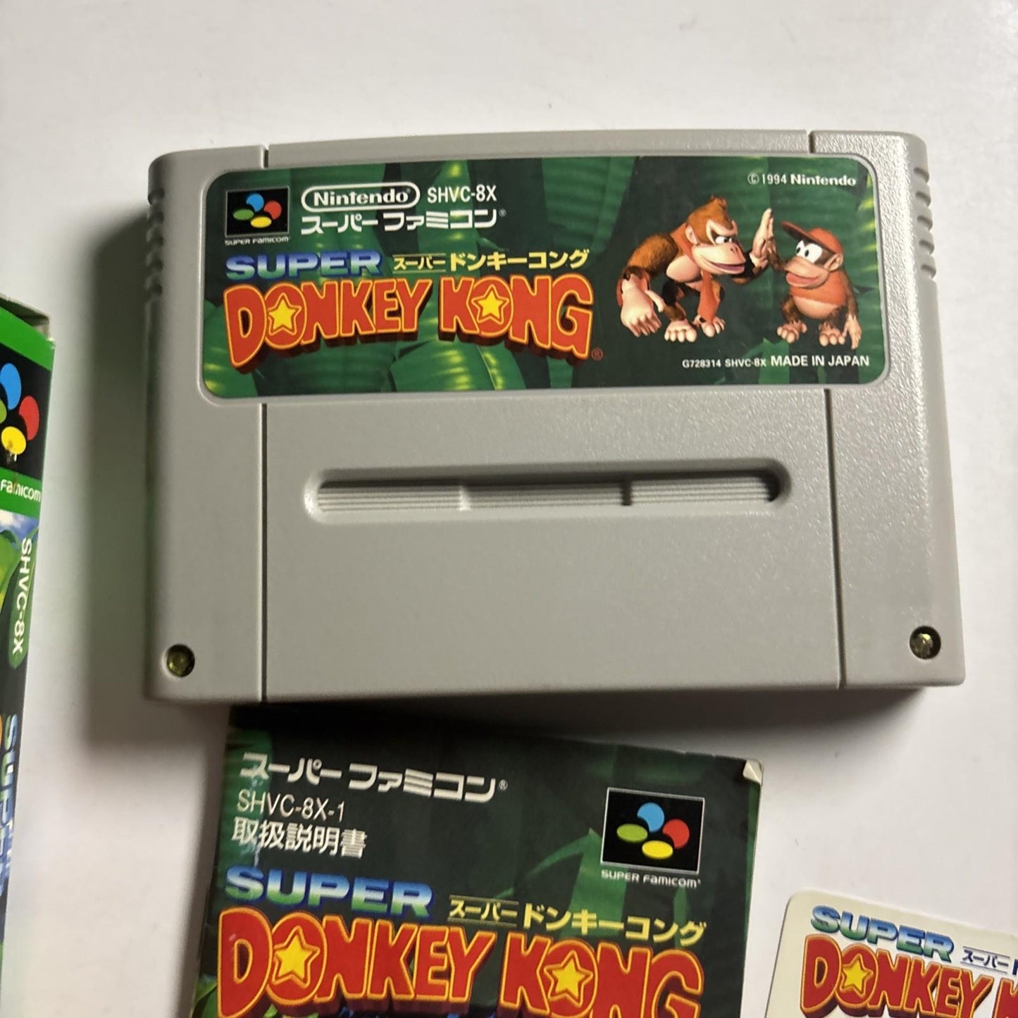 Super Donkey Kong 1994 Nintendo Super Famicom SNES NTSC-J JAPAN Complete