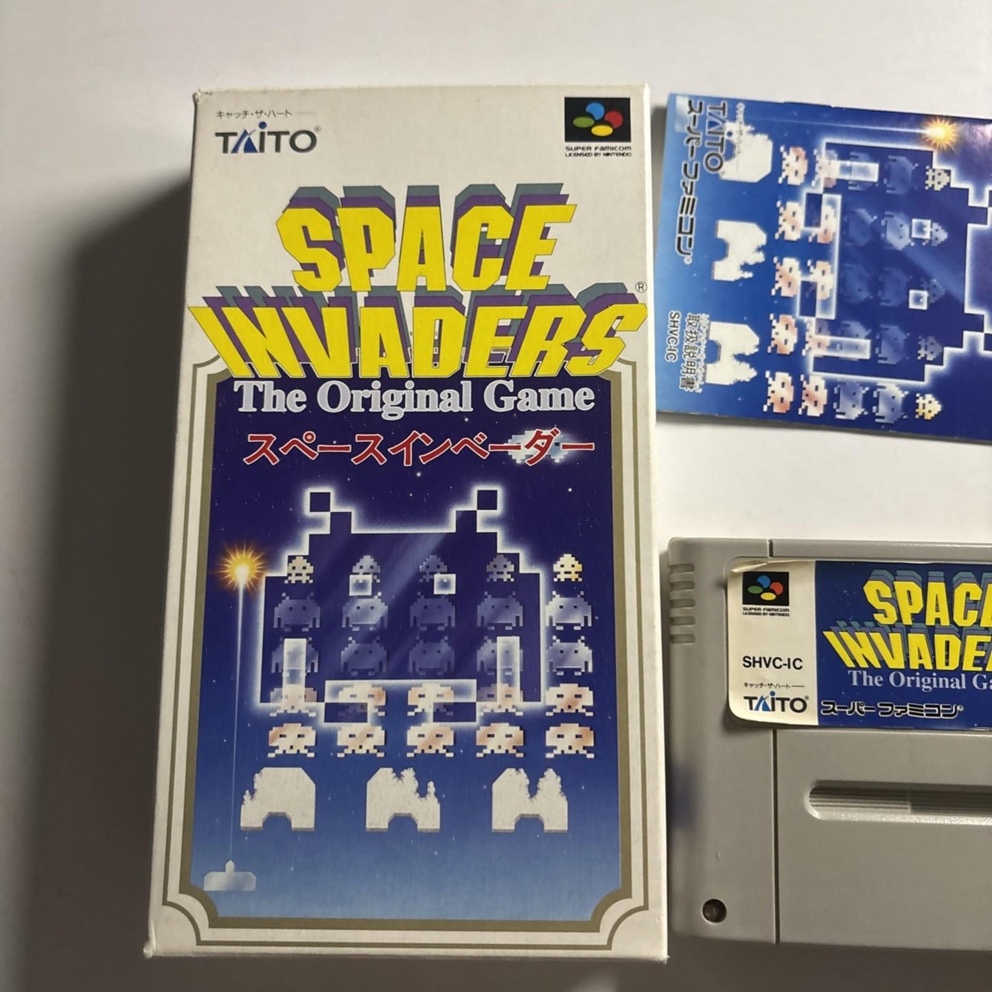 Space Invaders: The Original Game Nintendo Super Famicom NTSC-J JAPAN Complete