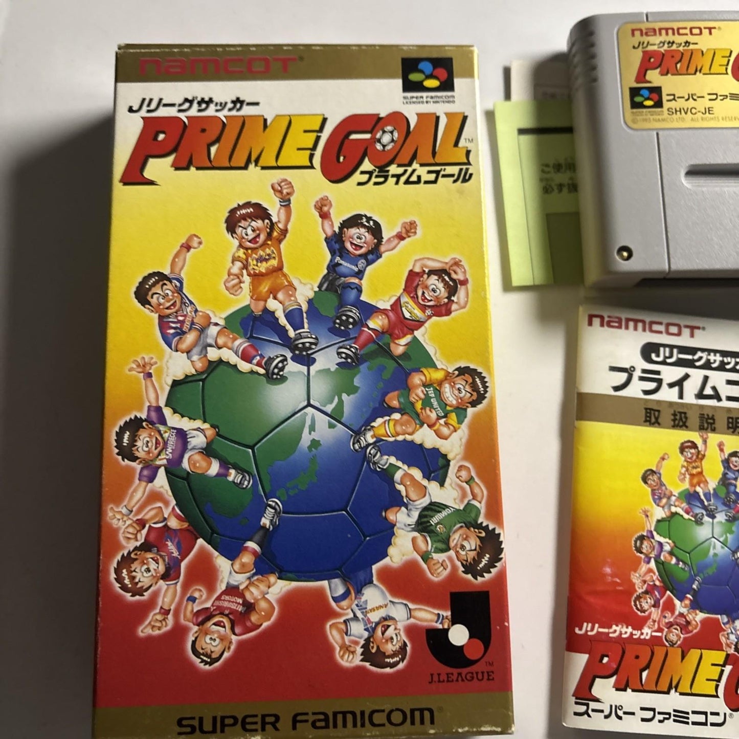 Prime Goal 1 1994 Nintendo Super Famicom SNES NTSC-J JAPAN Game Complete