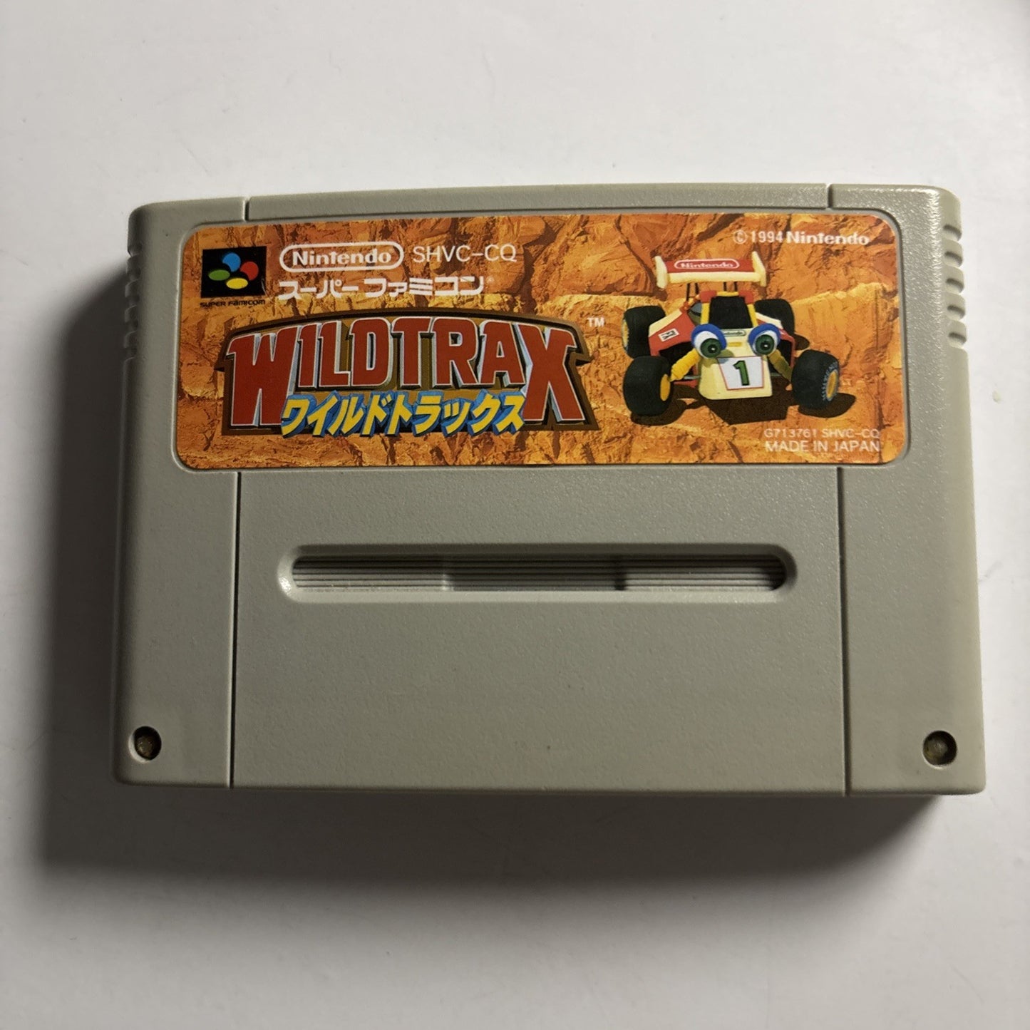 Wildtrax 1994 Nintendo Super Famicom SNES NTSC-J JAPAN Game