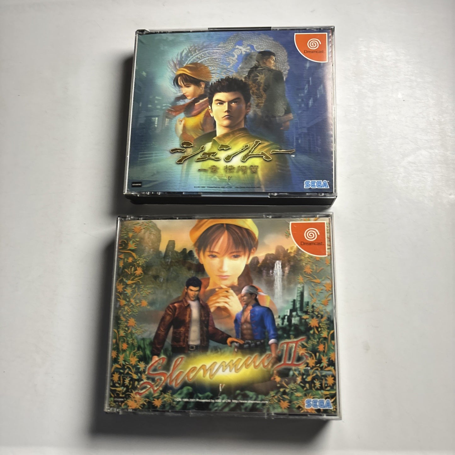 Shenmue 1 Yokosuka Limited Edition + Shenmue 2 Sega Dreamcast NTSC-J Japan