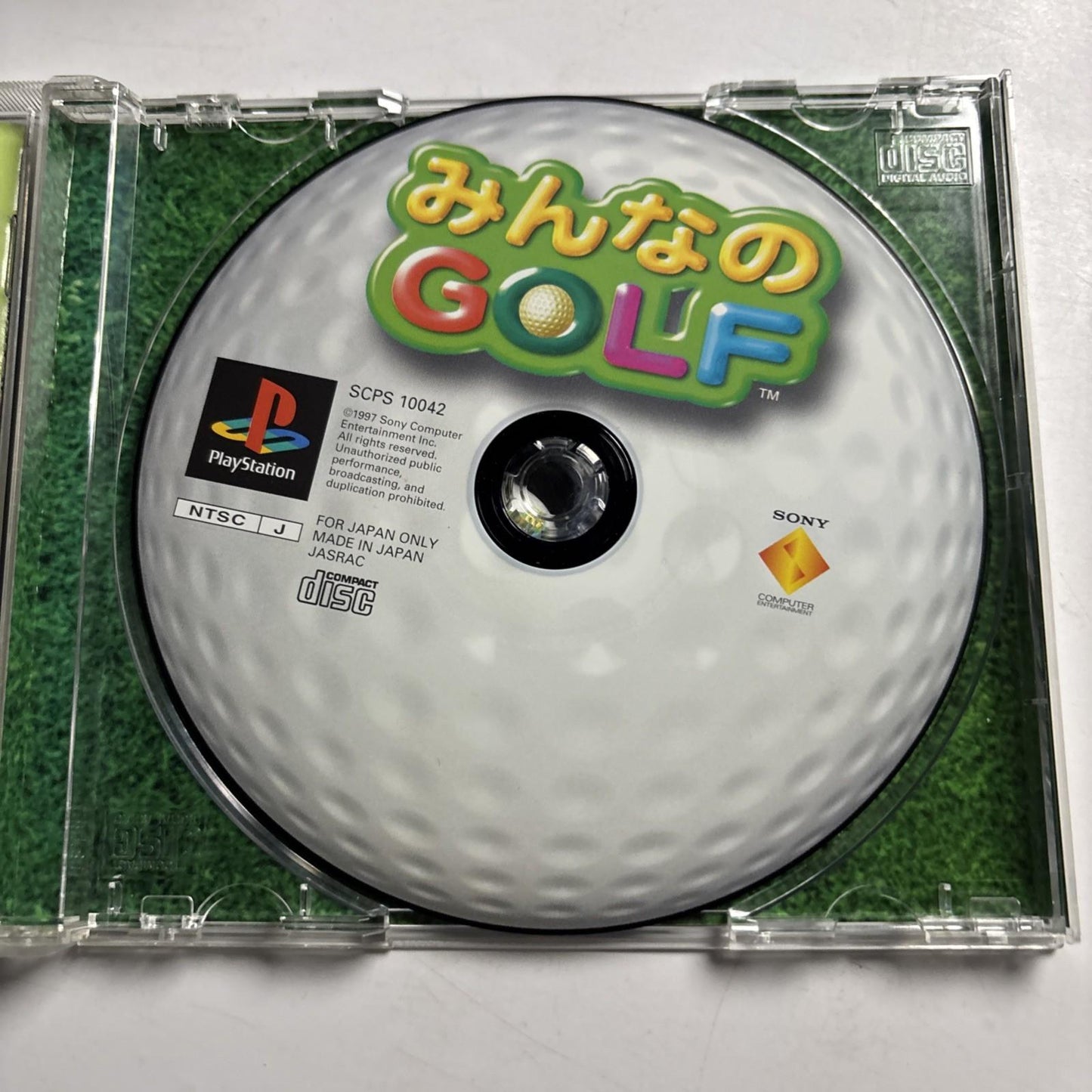 Minna no Golf 1: Everybodys Golf 1 1997 PS1 Sony PlayStation NTSC-J JAPAN Game