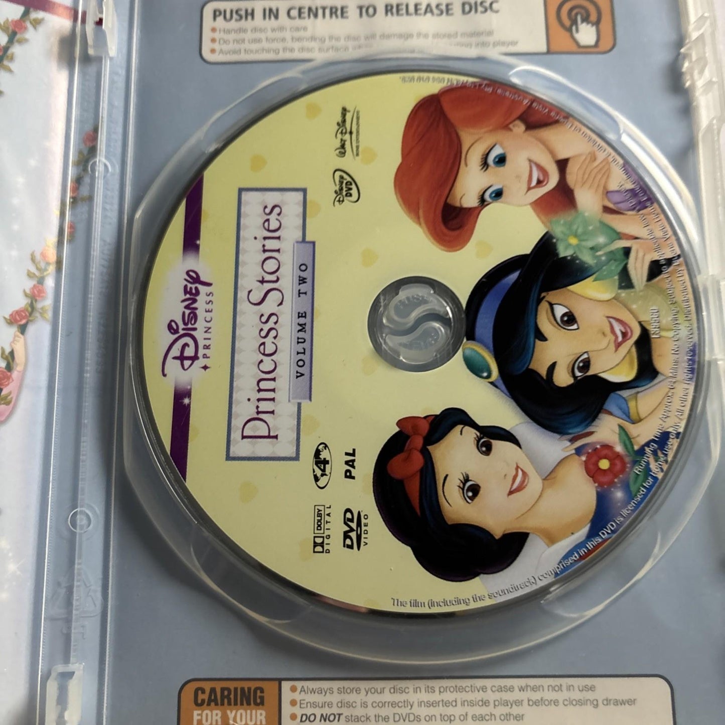 Disney Princess Stories : Tales of Friendship Vol 2 (DVD, 2005) Region 4