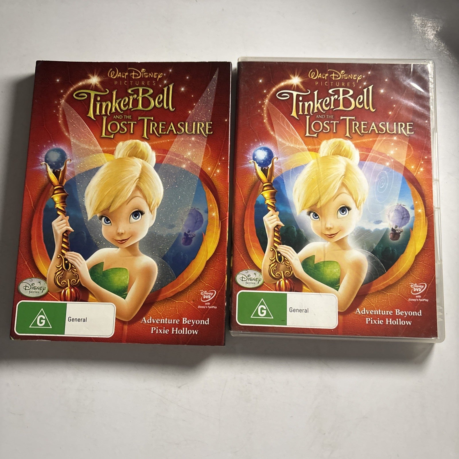 Tinker Bell And The Lost Treasure DVD 2009 Disney Film Region 4 