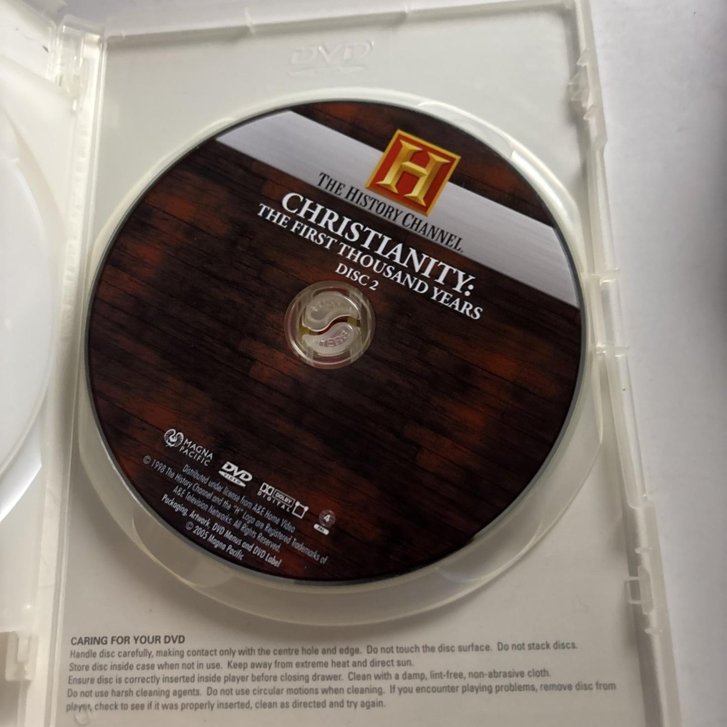 History Channel: The Rise of Christianity The First 1000 Years (DVD, 1998) Reg 4