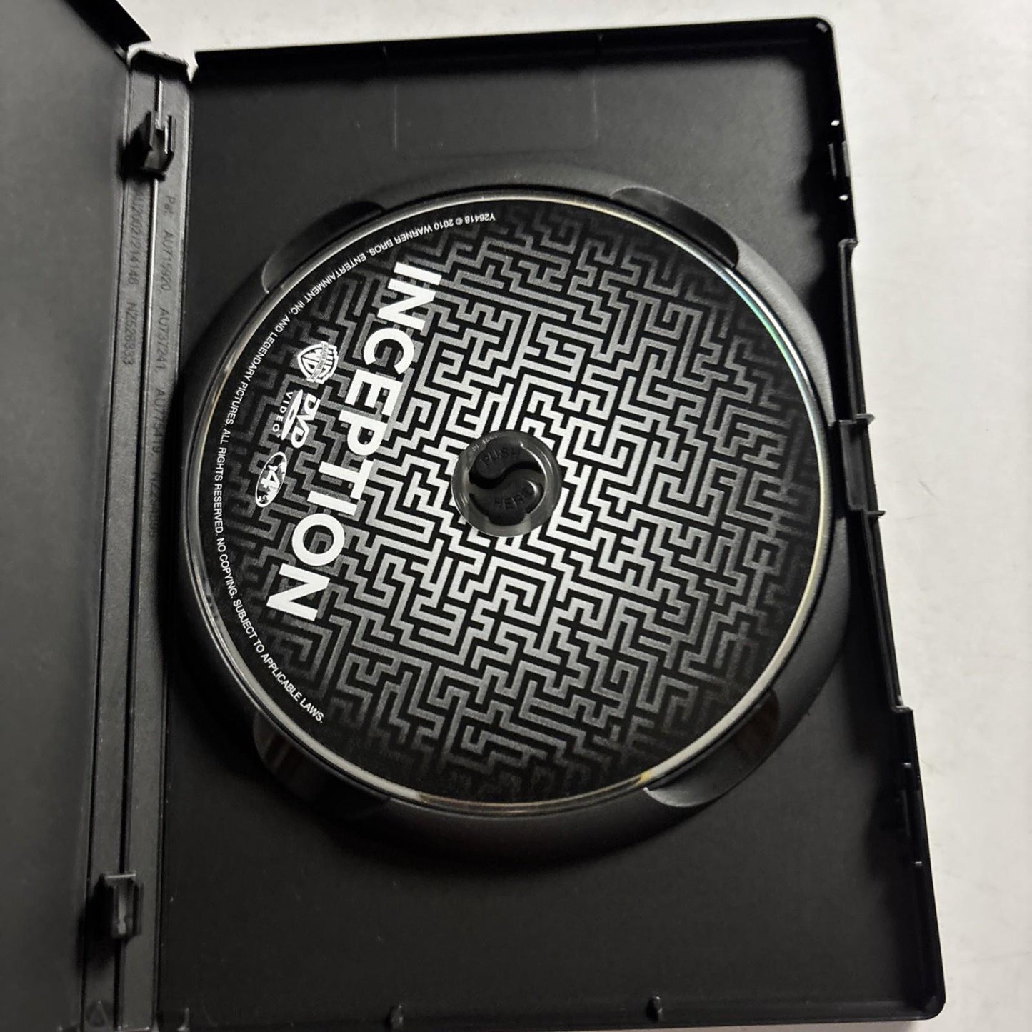 Inception (DVD, 2010) Leonardo DiCaprio Region 4