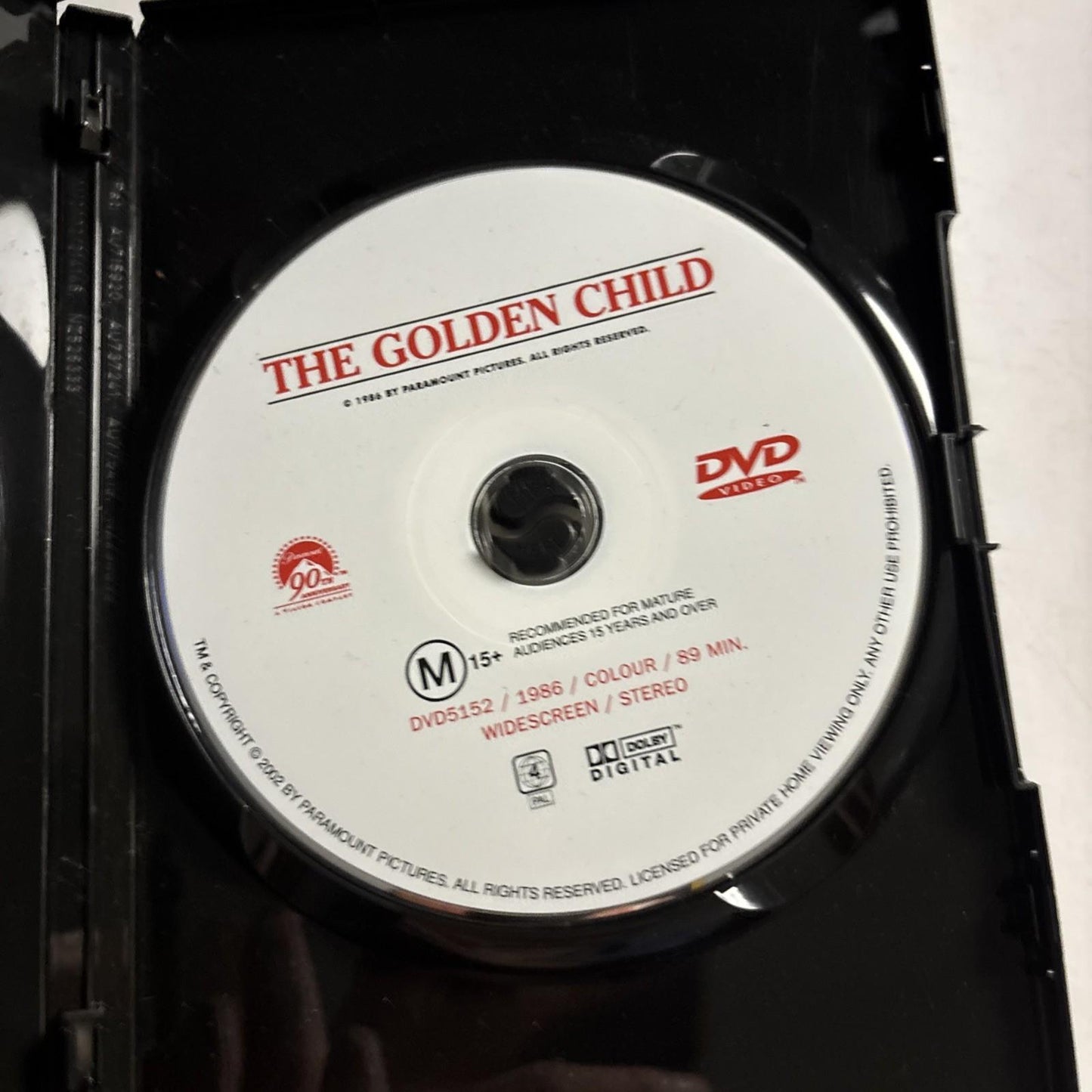 The Golden Child (DVD, 1986) Eddie Murphy Region 4