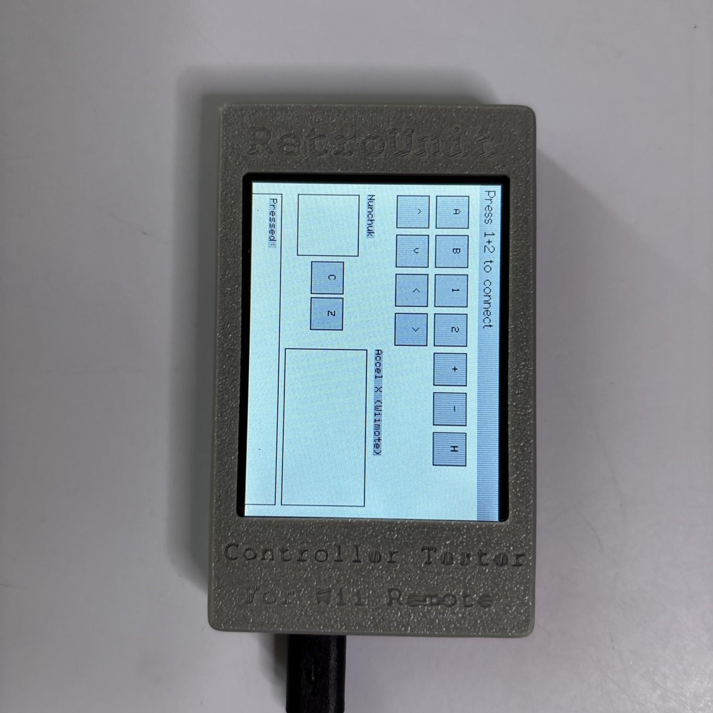 Retrounit Portable Controller Tester For Nintendo Wii Controller Nunchuck
