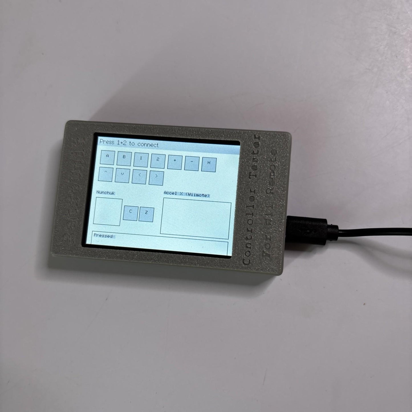 Retrounit Portable Controller Tester For Nintendo Wii Controller Nunchuck