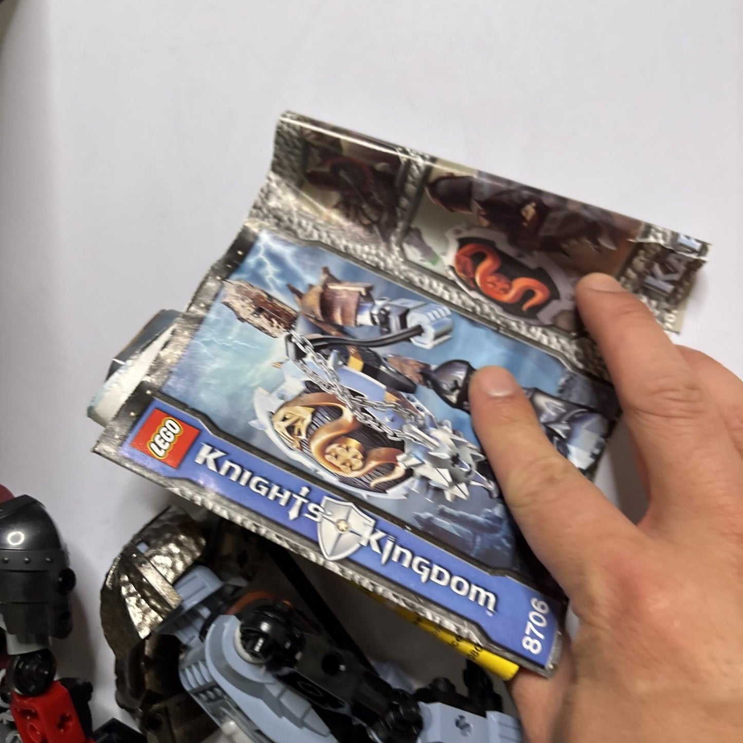 LEGO Castle: Lord Vladek (8795) & Karzon 8706 *Some Missing Pieces*